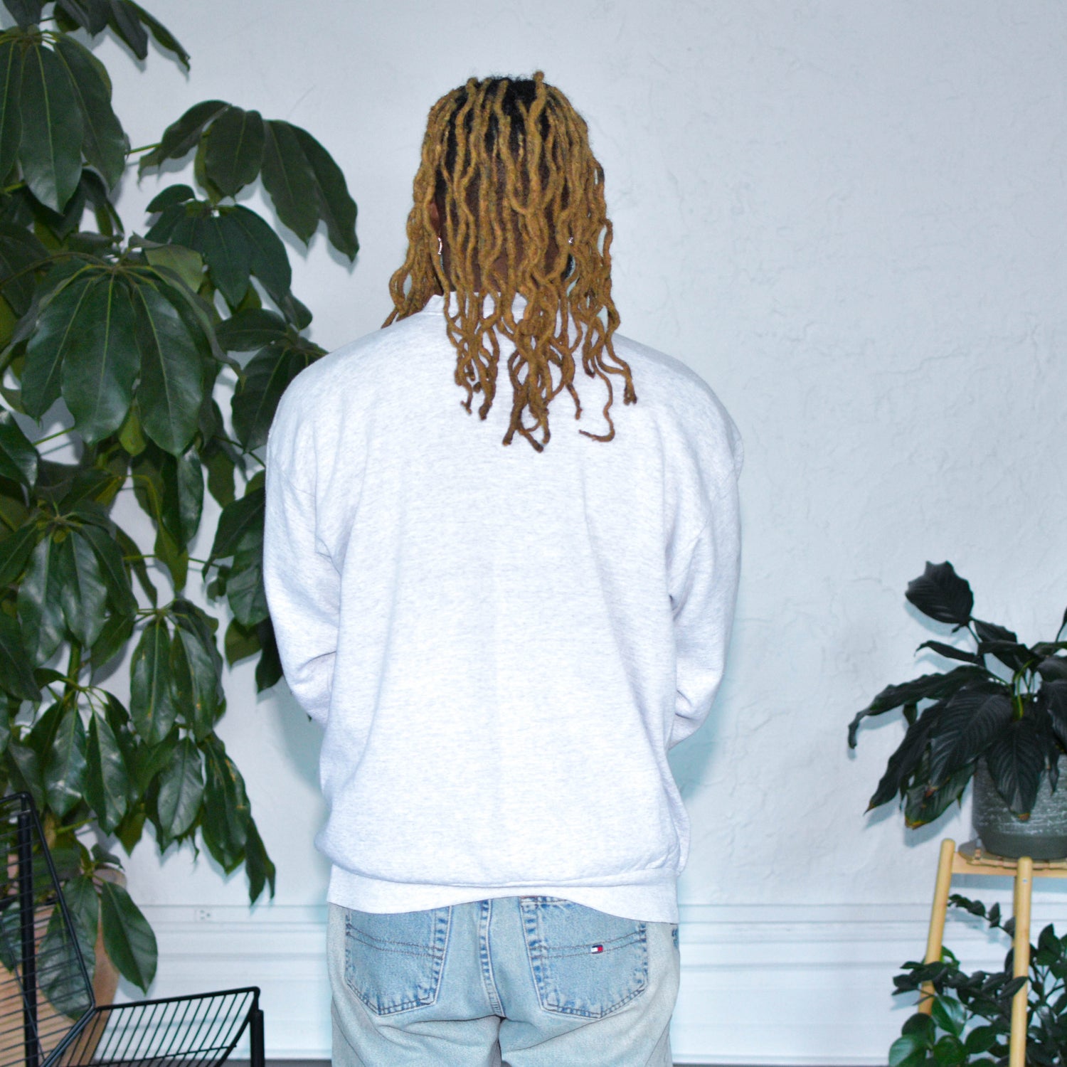 Vintage Long Sleeve Wisconsin Badgers Rose Bowl Crewneck Sweatshirt