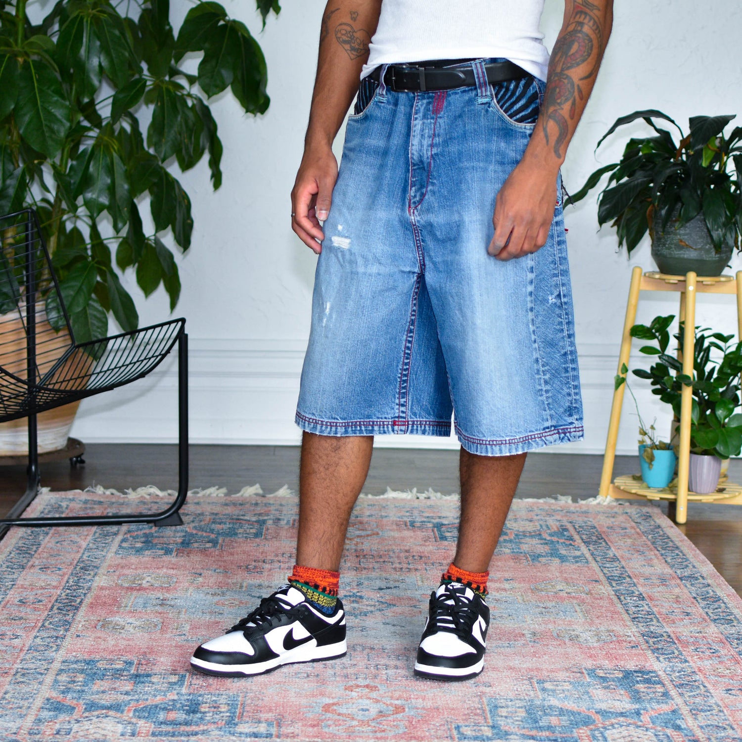 Y2k Akademiks Pocket Design Baggy Jorts
