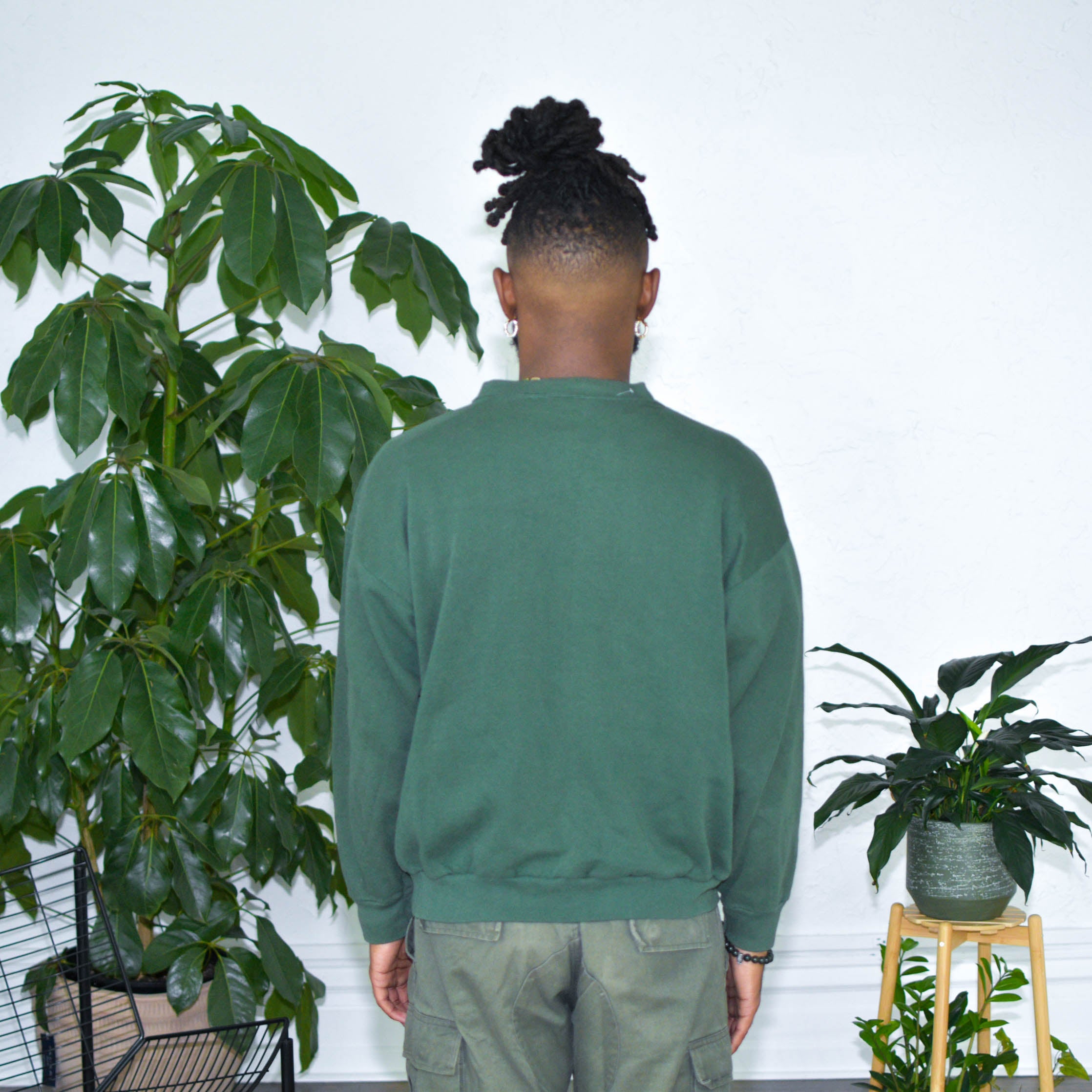 Vintage Deer Nature Graphic Crewneck