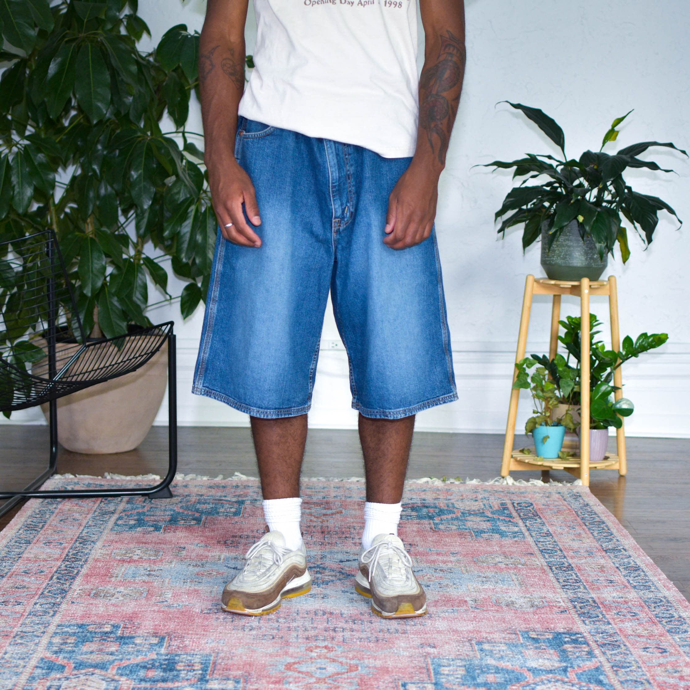 Y2k Nautica Dark Wash Jorts