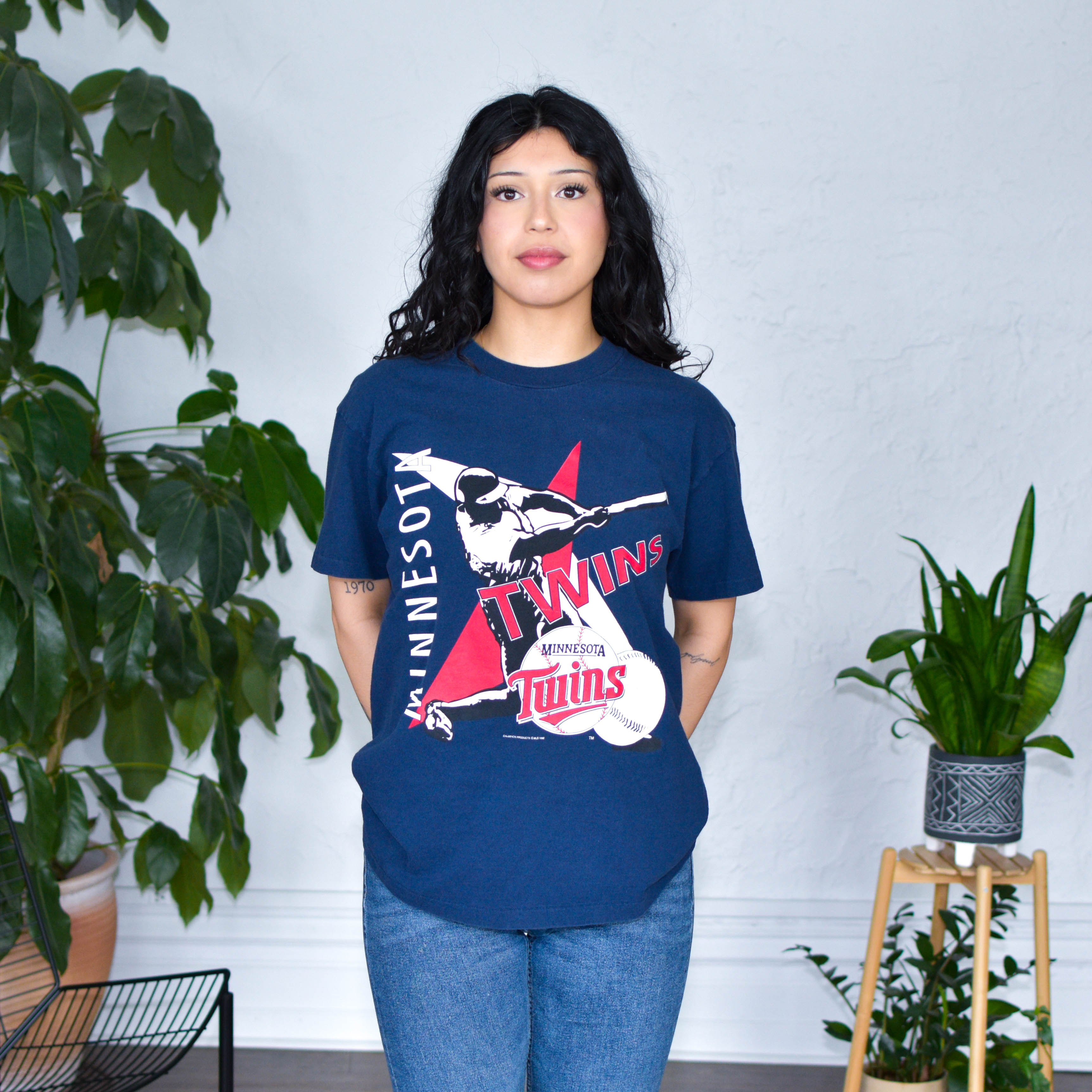 Vintage 1992 Minnesota Twins Graphic T-Shirt