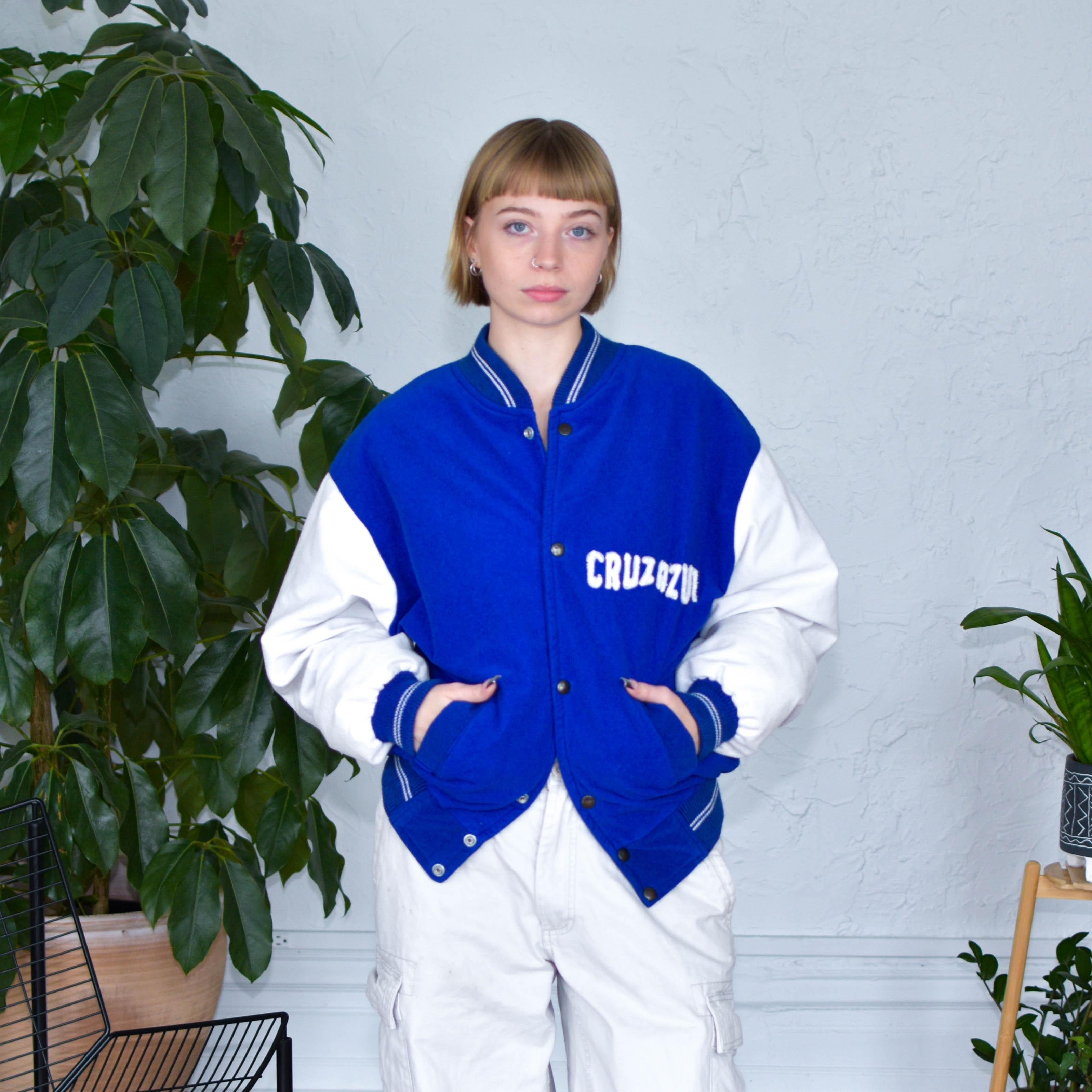 Vintage Cruz Azul Varsity Jacket