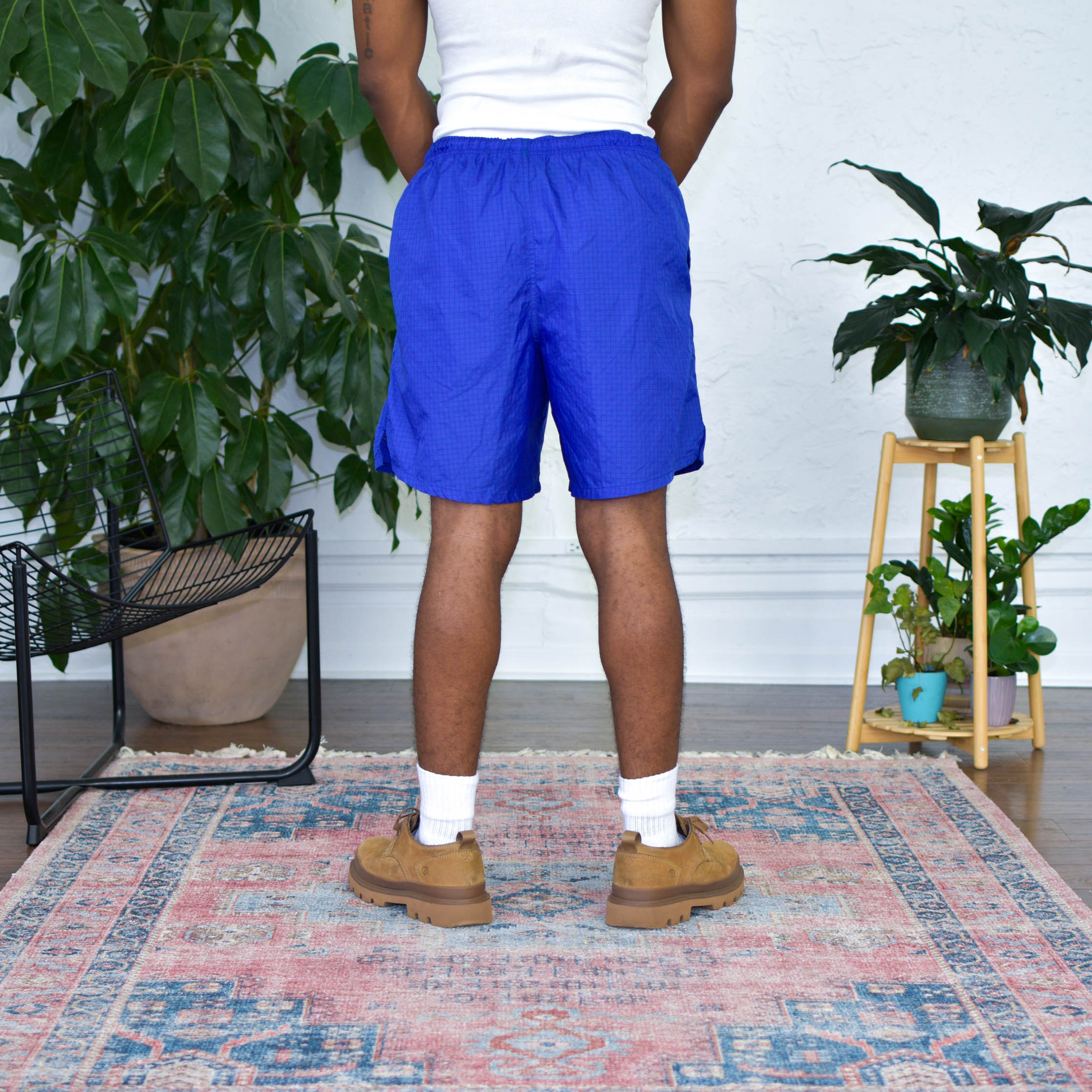Vintage Purple Speedo Nylon Shorts