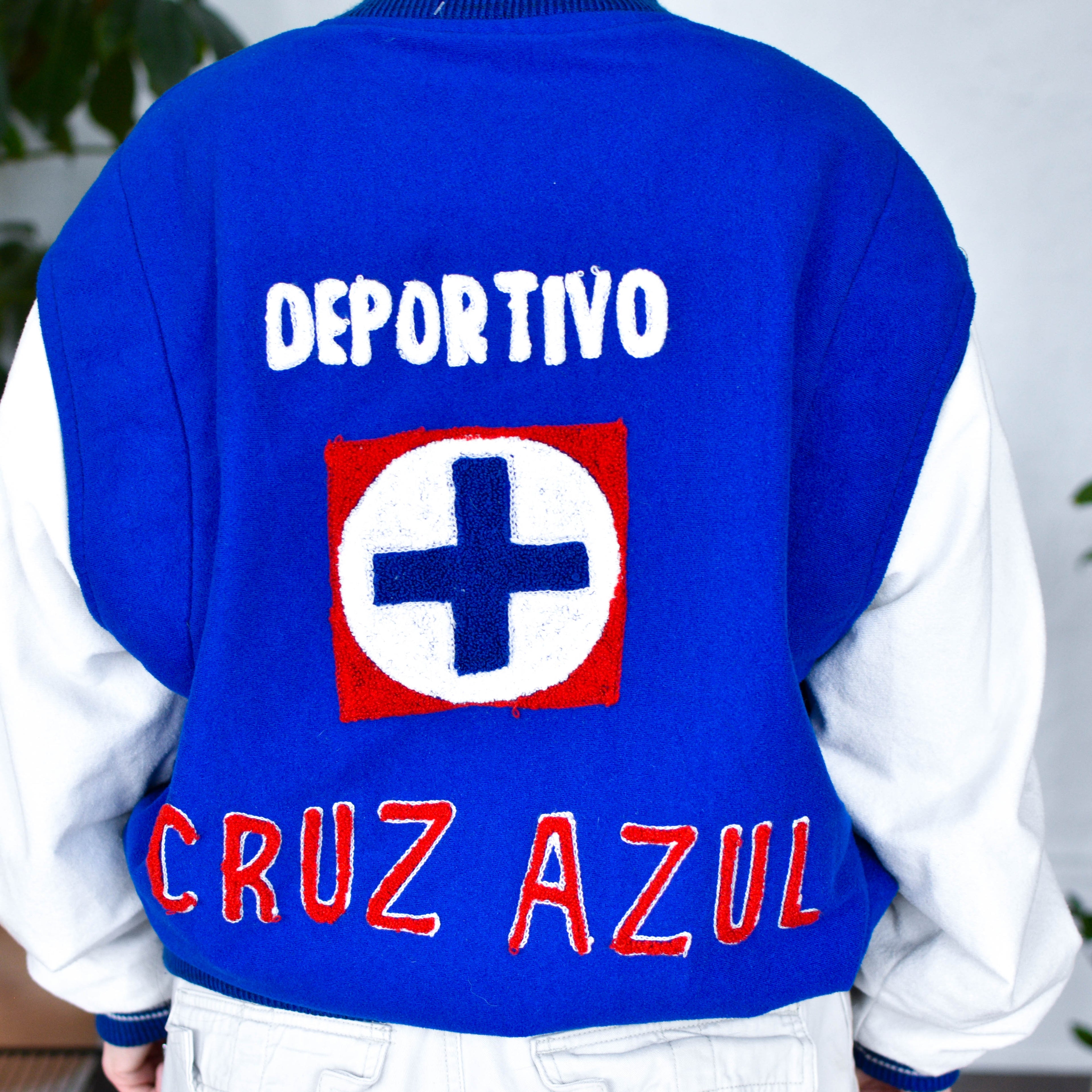 Vintage Cruz Azul Varsity Jacket