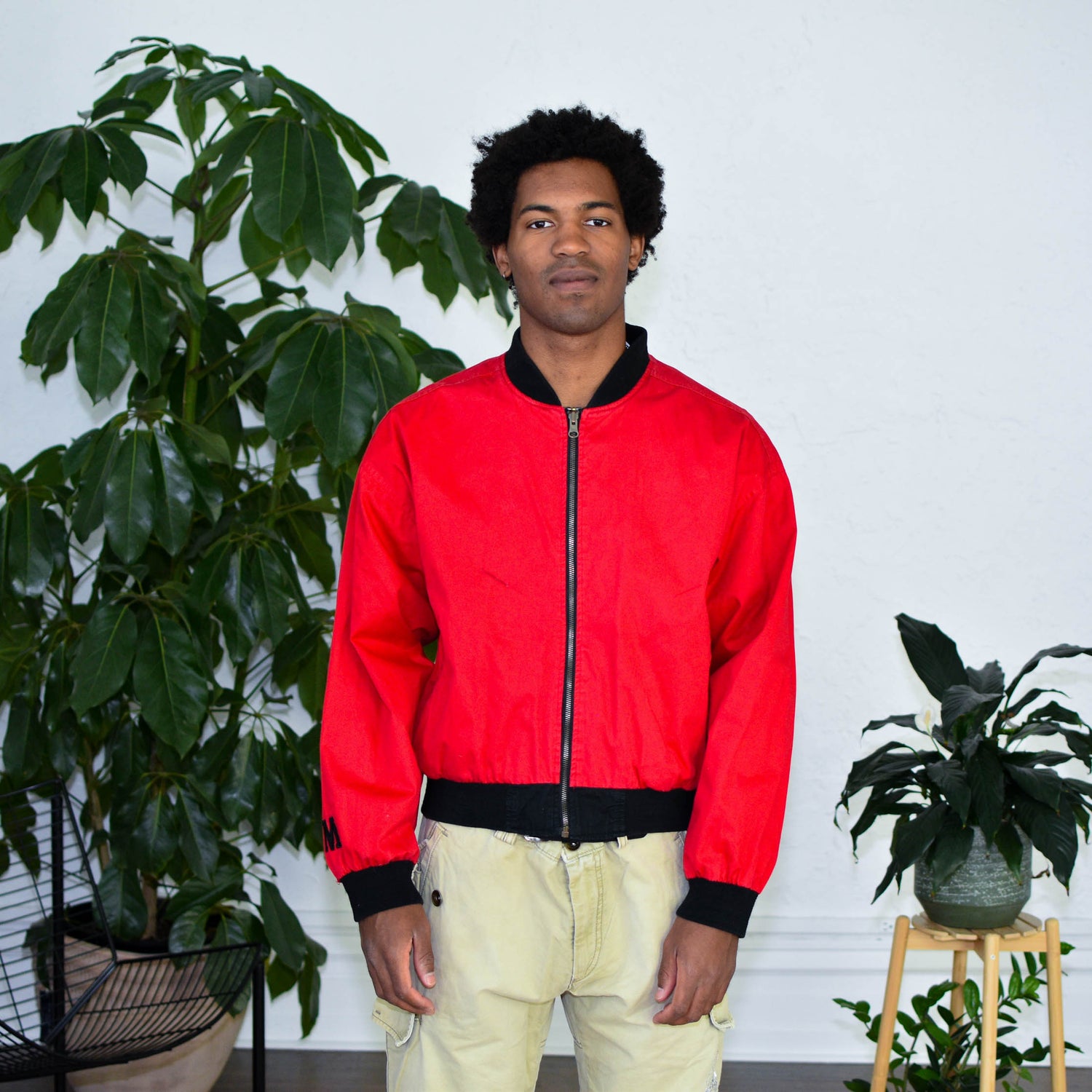 Vintage Marlboro Lightweight Reversible Bomber Jacket