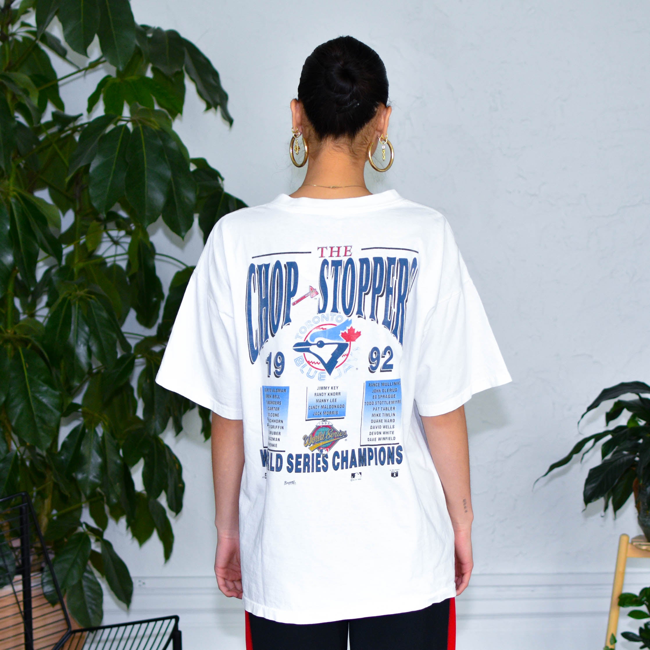 1992 Toronto Blue Jays World Series Caricature T-Shirt