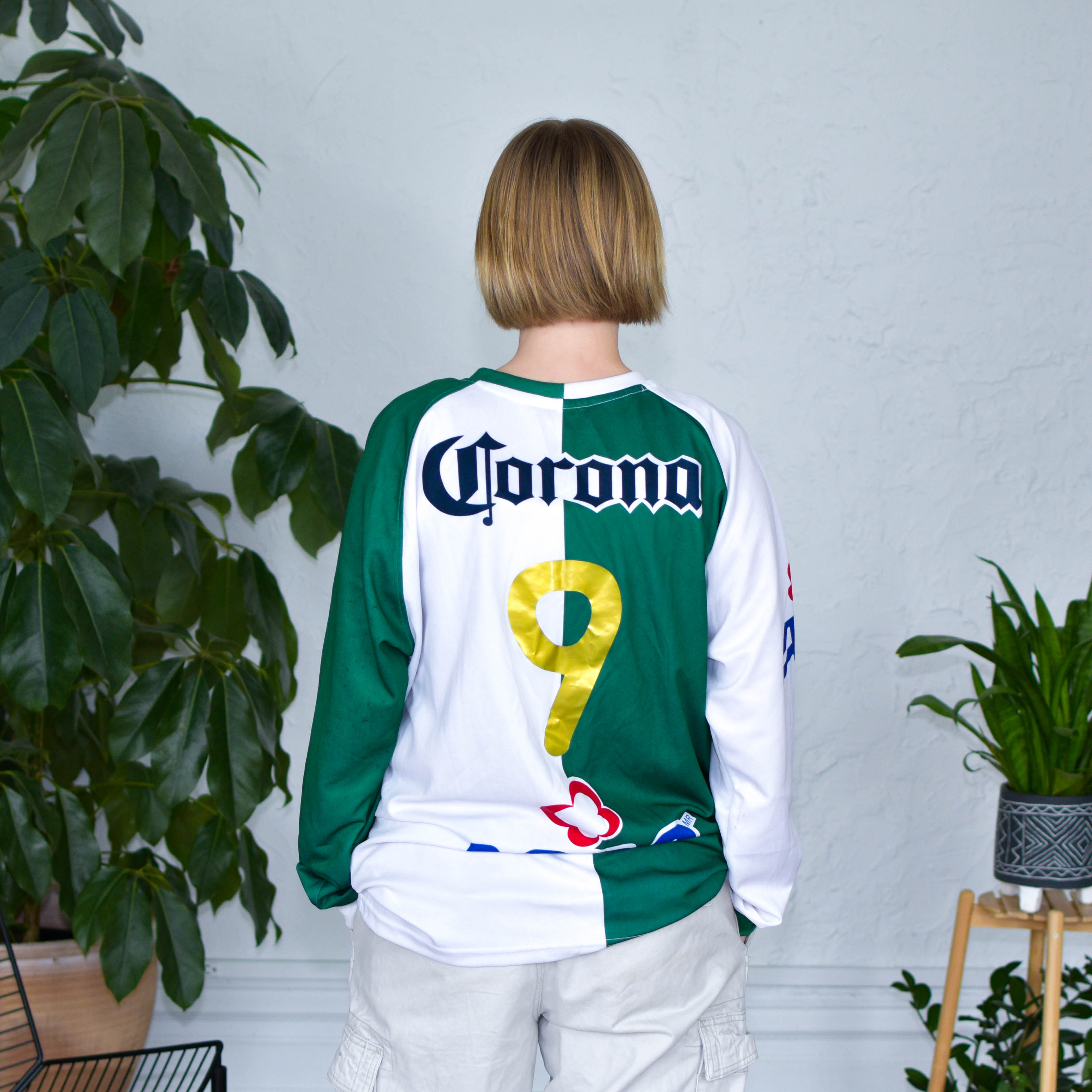 Vintage 2000s Santos Laguna Replica Long-Sleeve Replica Jersey