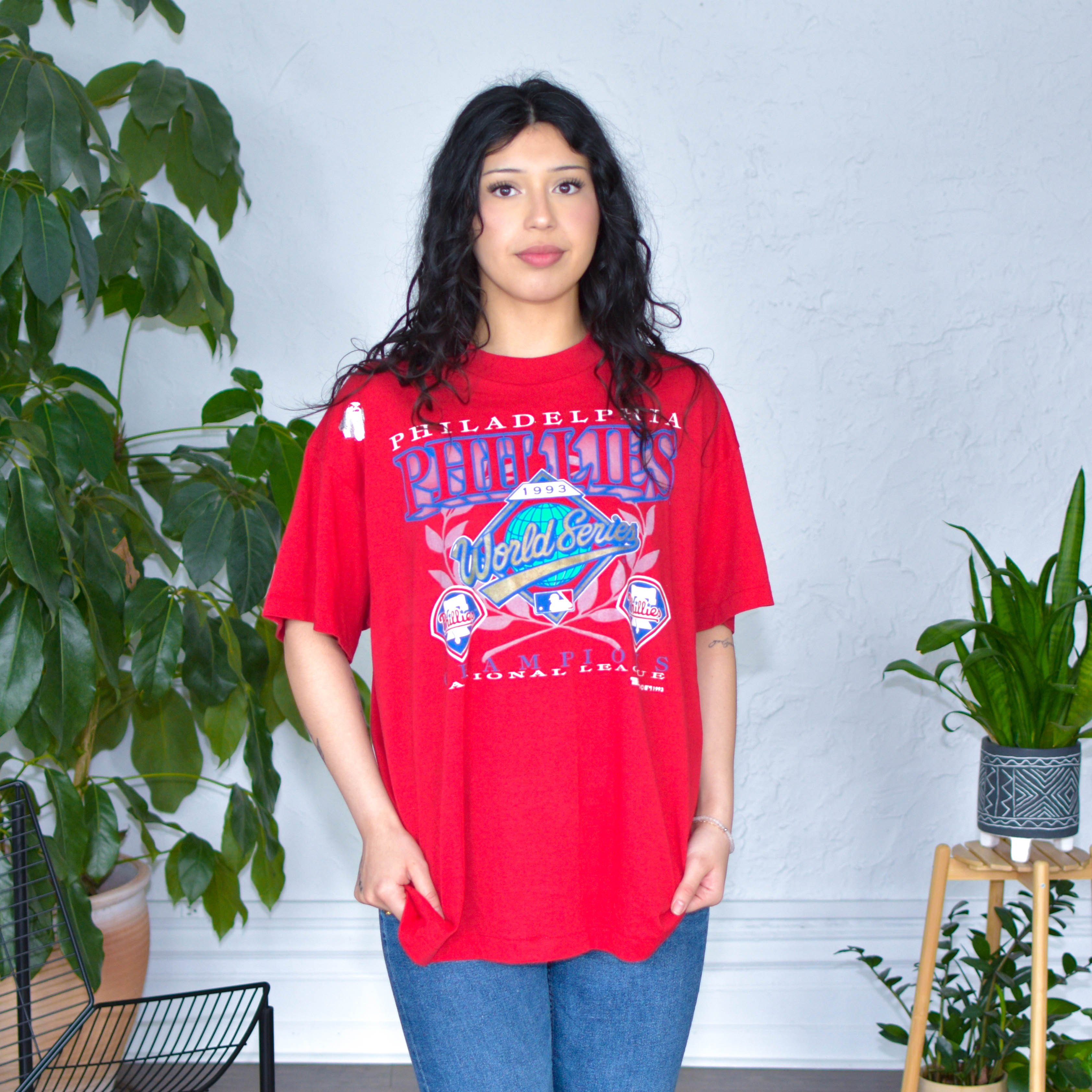 Vintage 1993 Philadelphia Phillies World Series Champions T-Shirt
