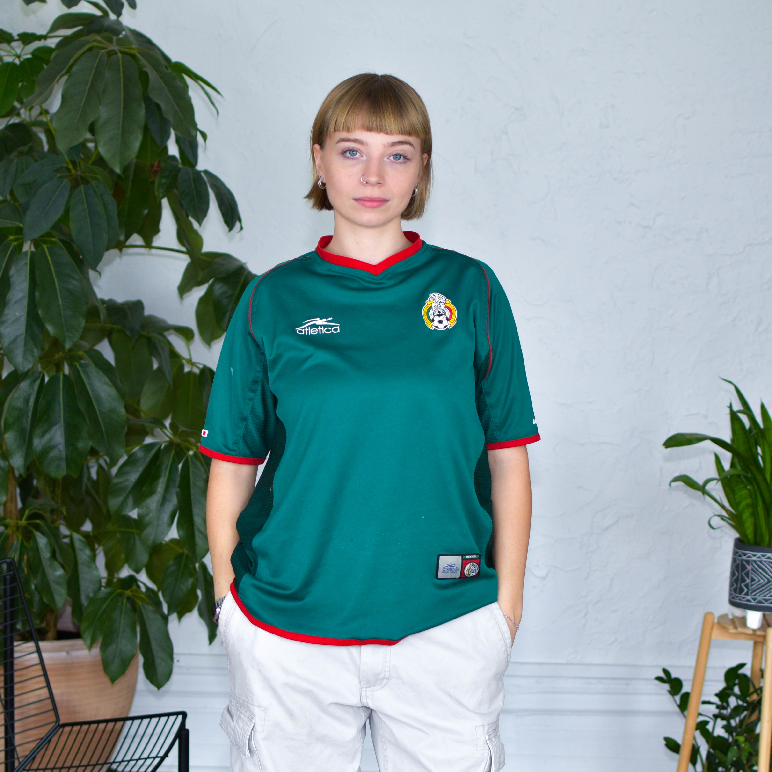 Vintage 2002 Mexico National Team Atletica Jersey