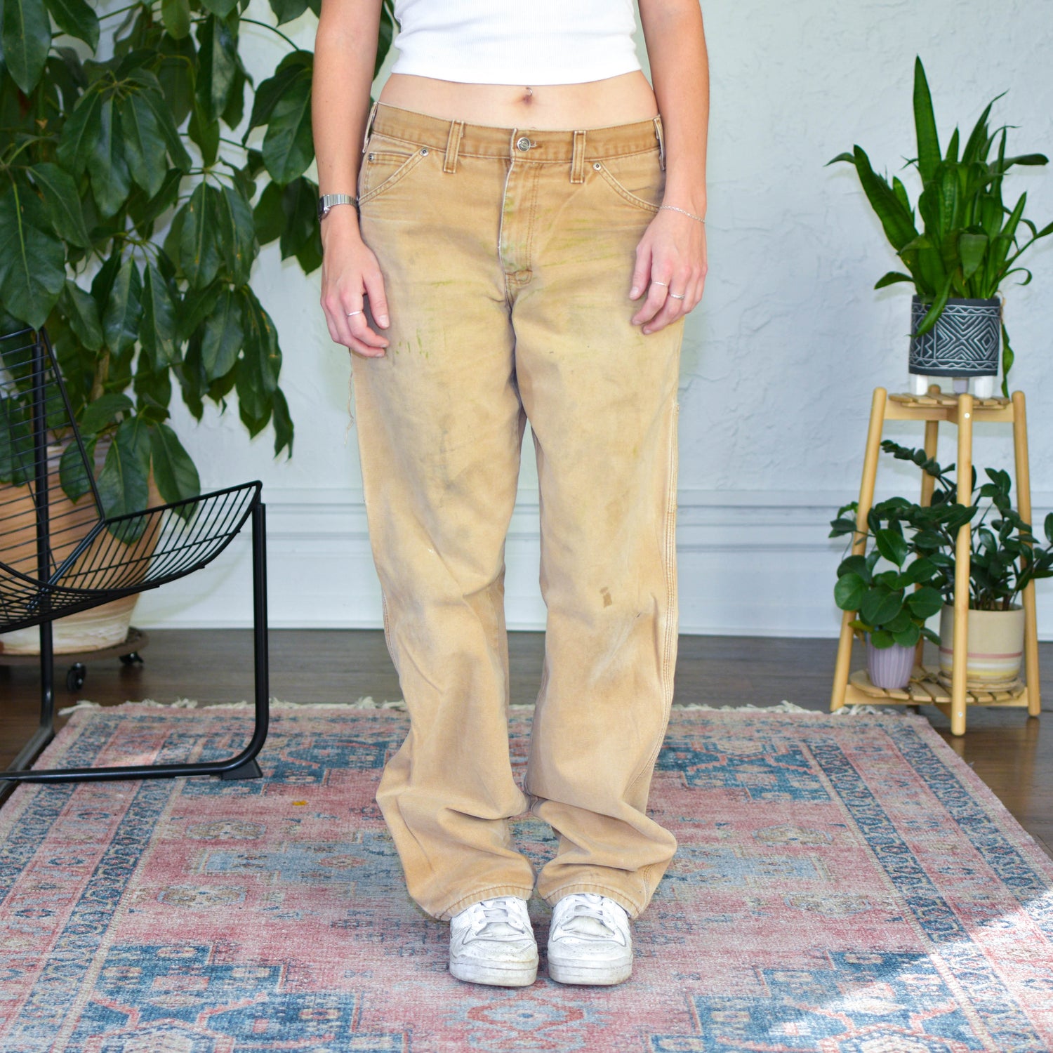 Vintage Dickies Distressed Khaki Pants