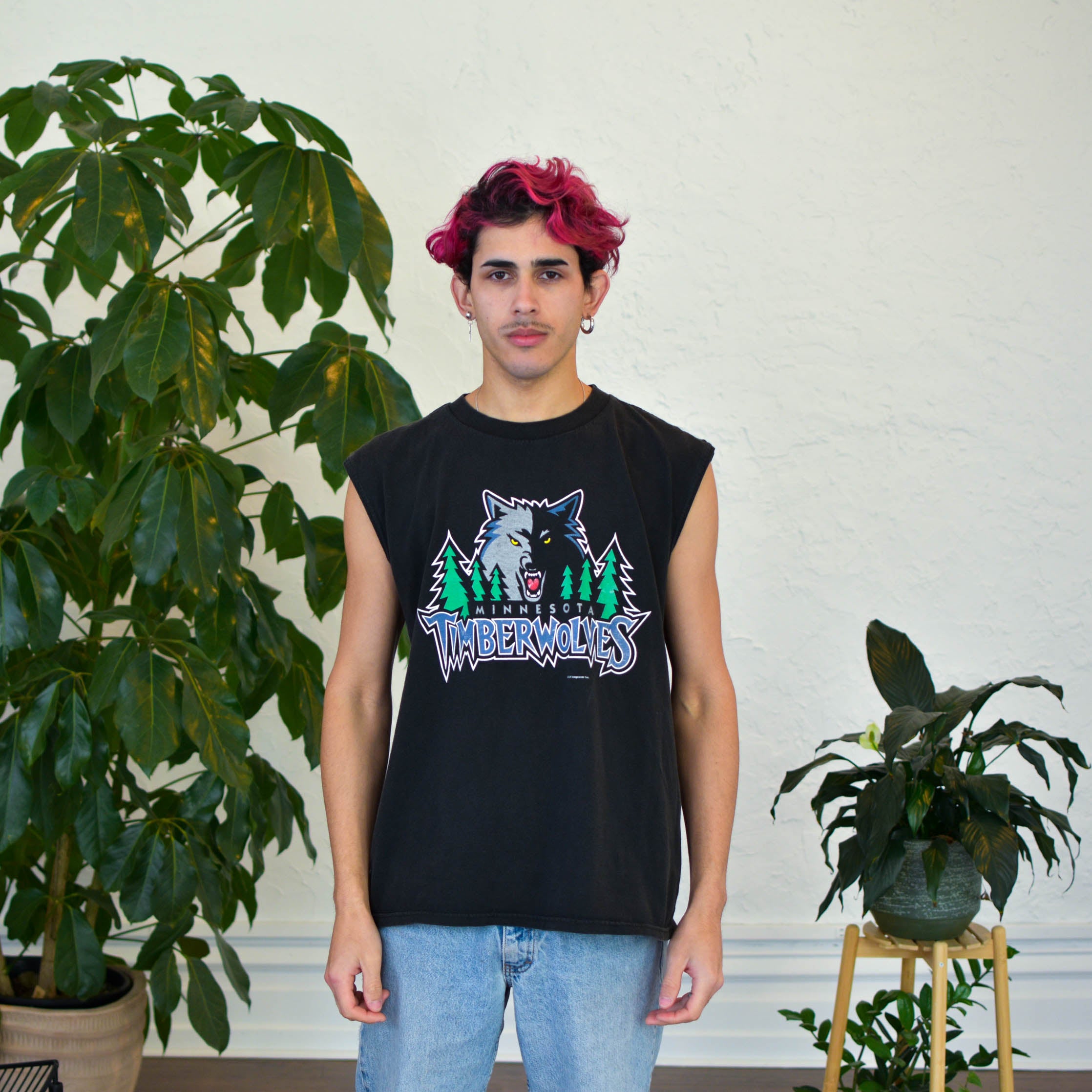 Vintage Minnesota Timberwolves Sam Cassell Muscle Tee