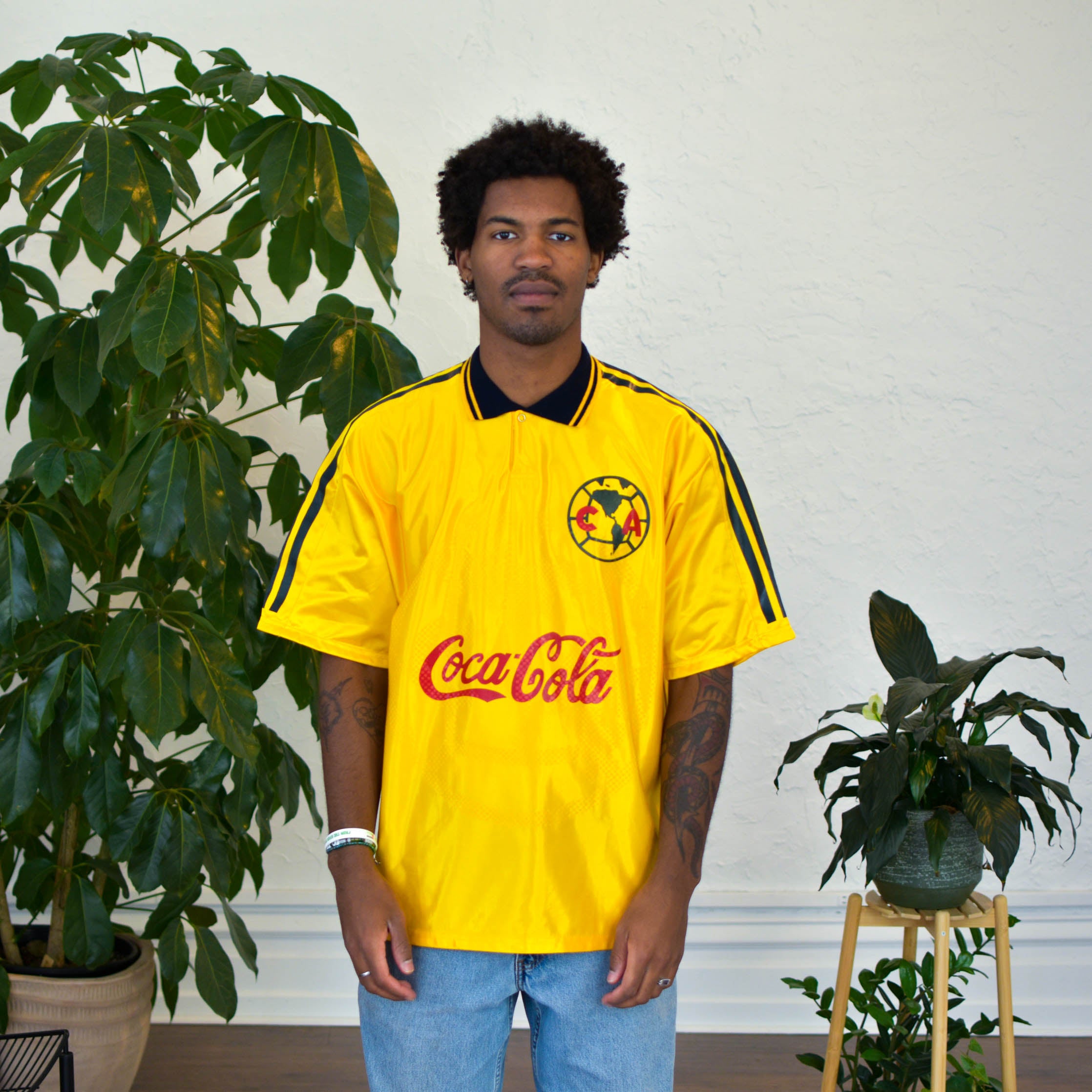 Vintage 1997 Club America Home Replica Jersey