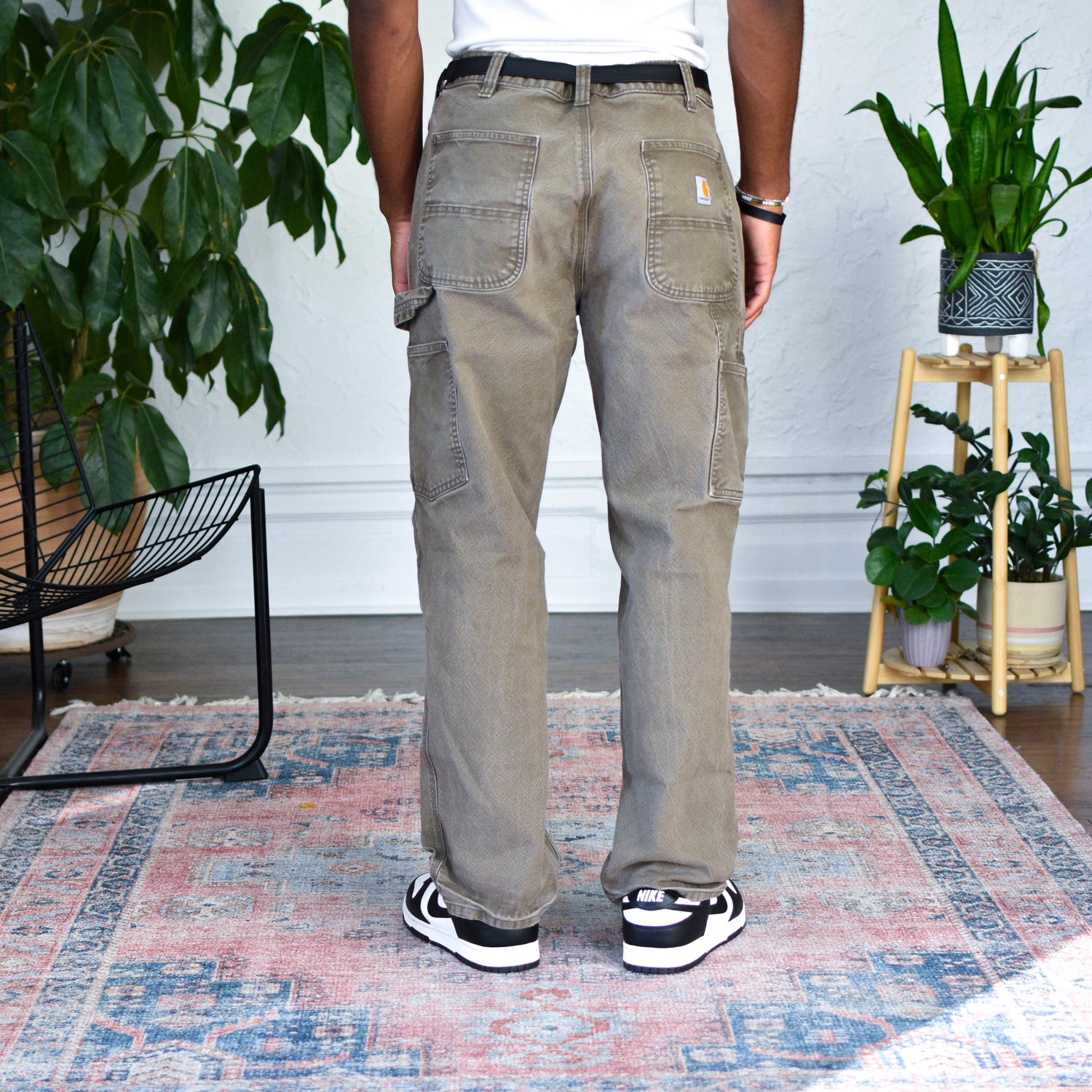 Vintage Carhartt Taupe Carpenter Pants