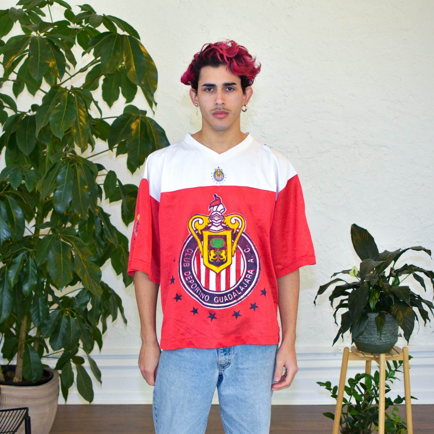 Vintage 90s Chivas de Guadalajara Football Jersey