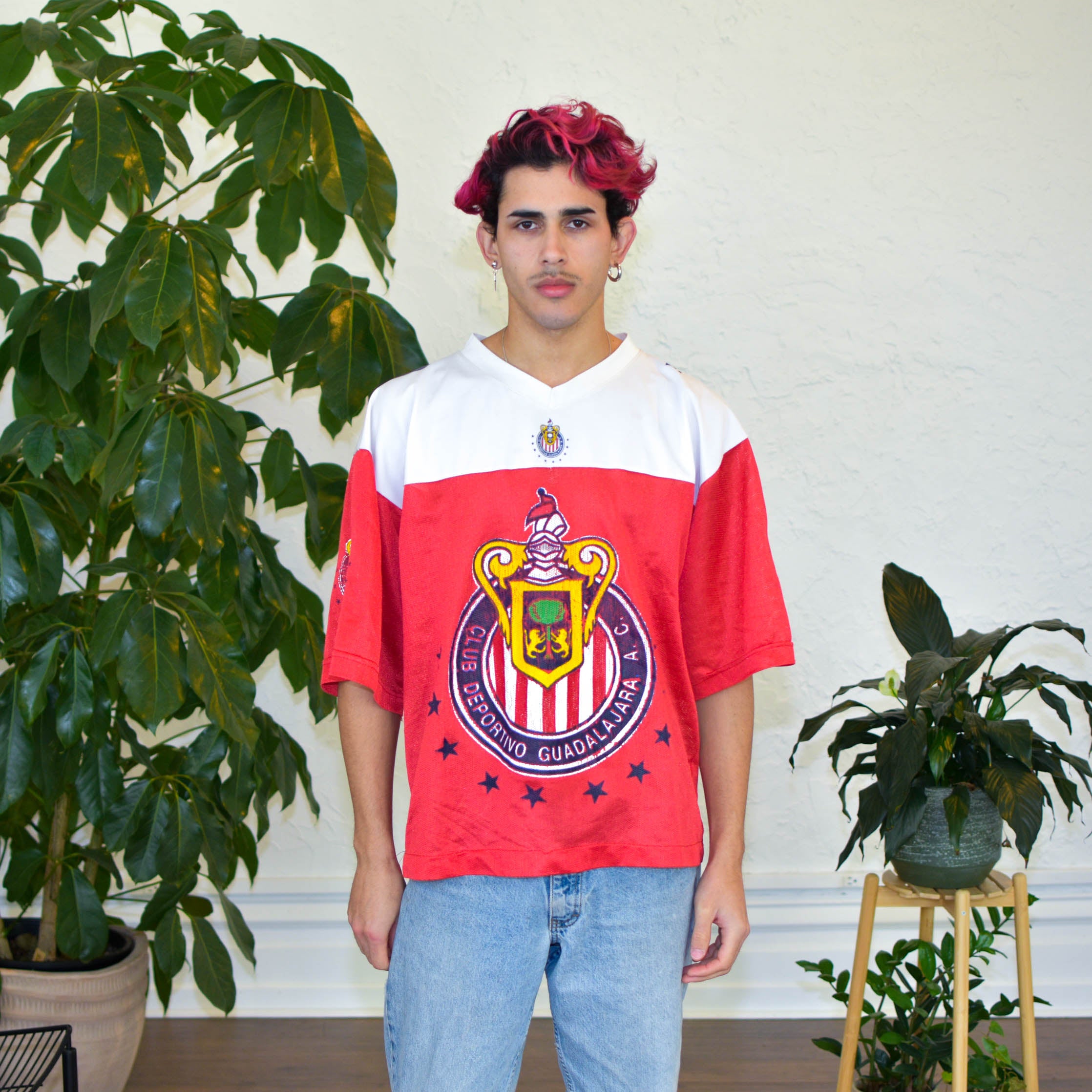 Vintage 90s Chivas de Guadalajara Football Jersey