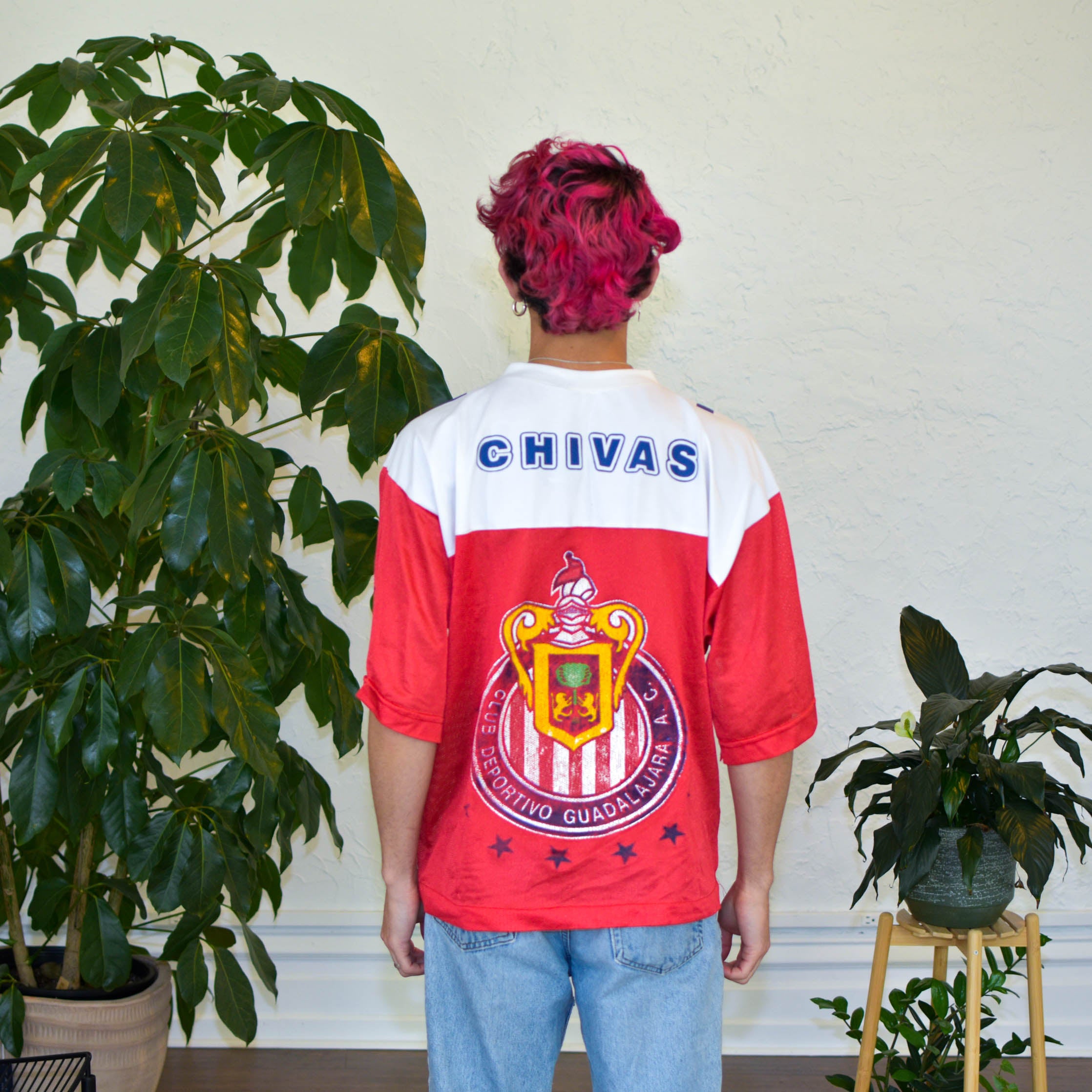 Vintage 90s Chivas de Guadalajara Football Jersey
