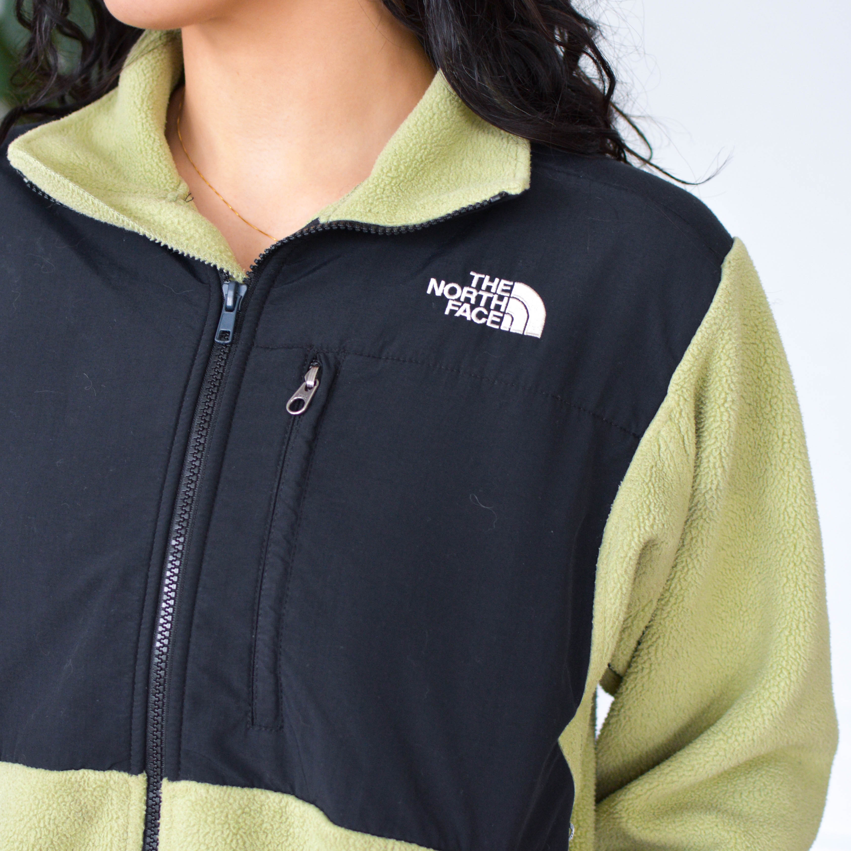 Vintage The North Face Mint Fleece Shell Jacket