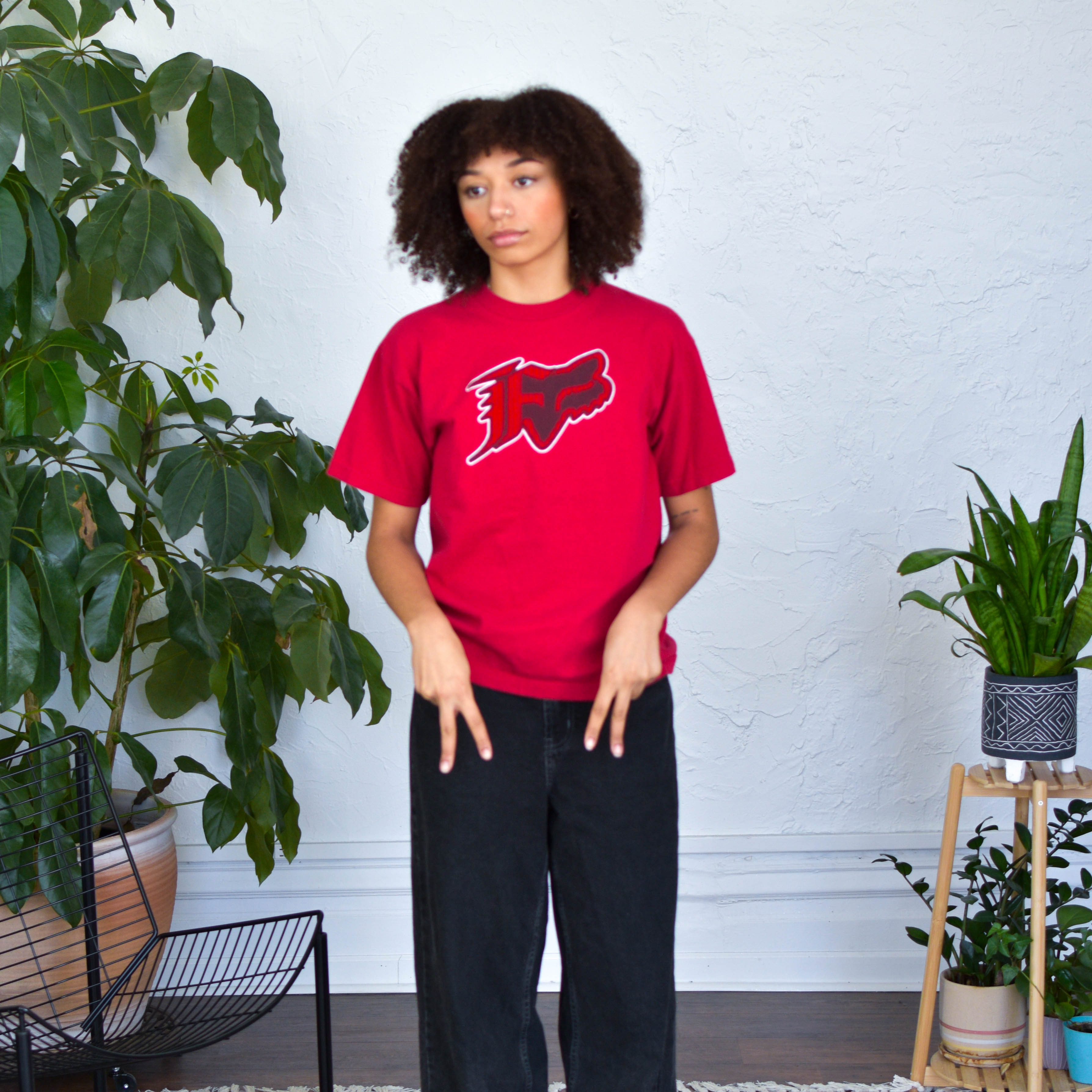 Vintage Y2K Fox Racing Logo T-Shirt