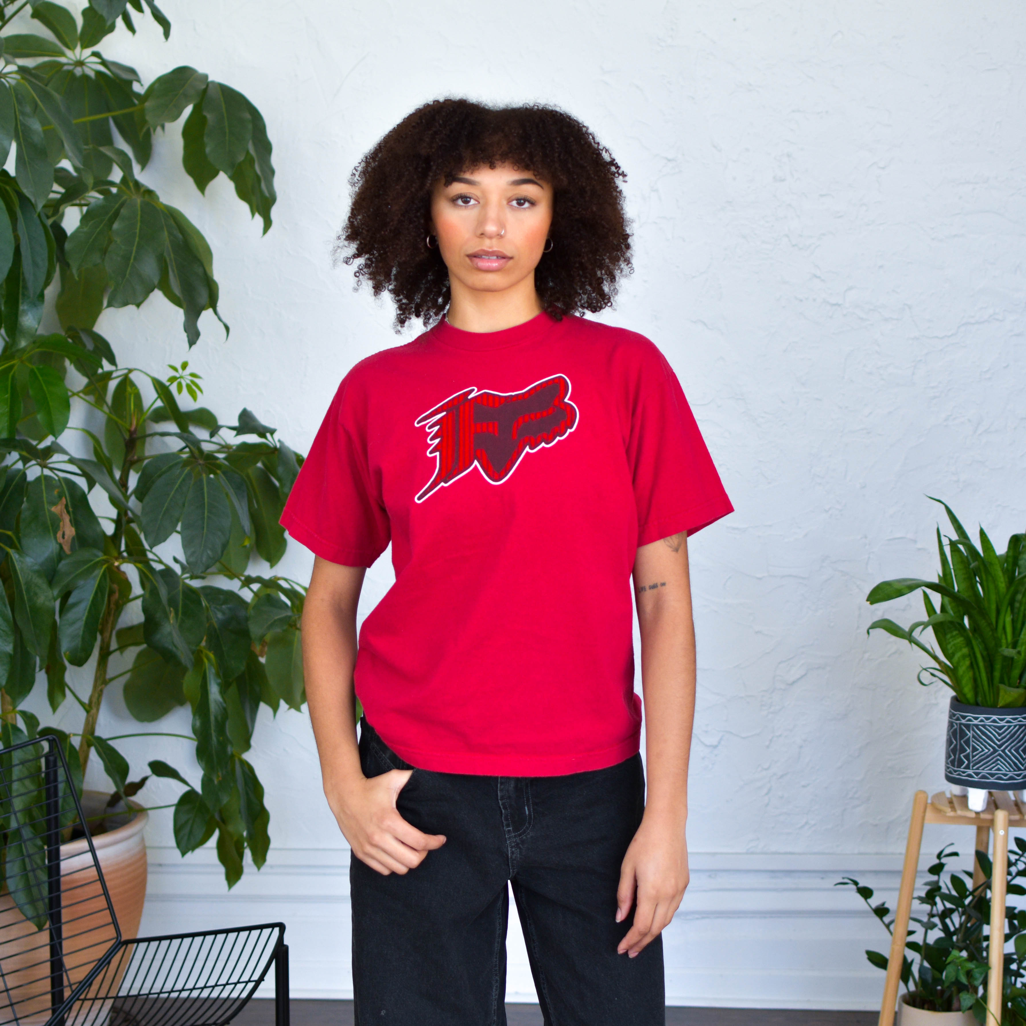Vintage Y2K Fox Racing Logo T-Shirt