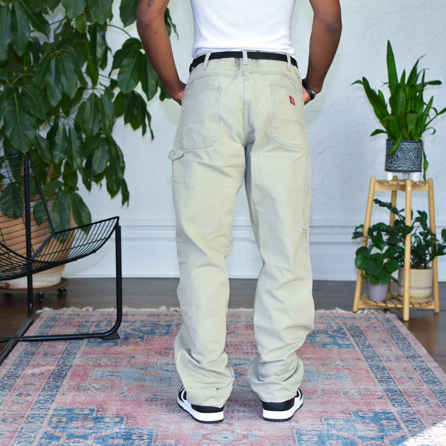 Vintage Distressed Carhartt Neutral Carpenter Pants