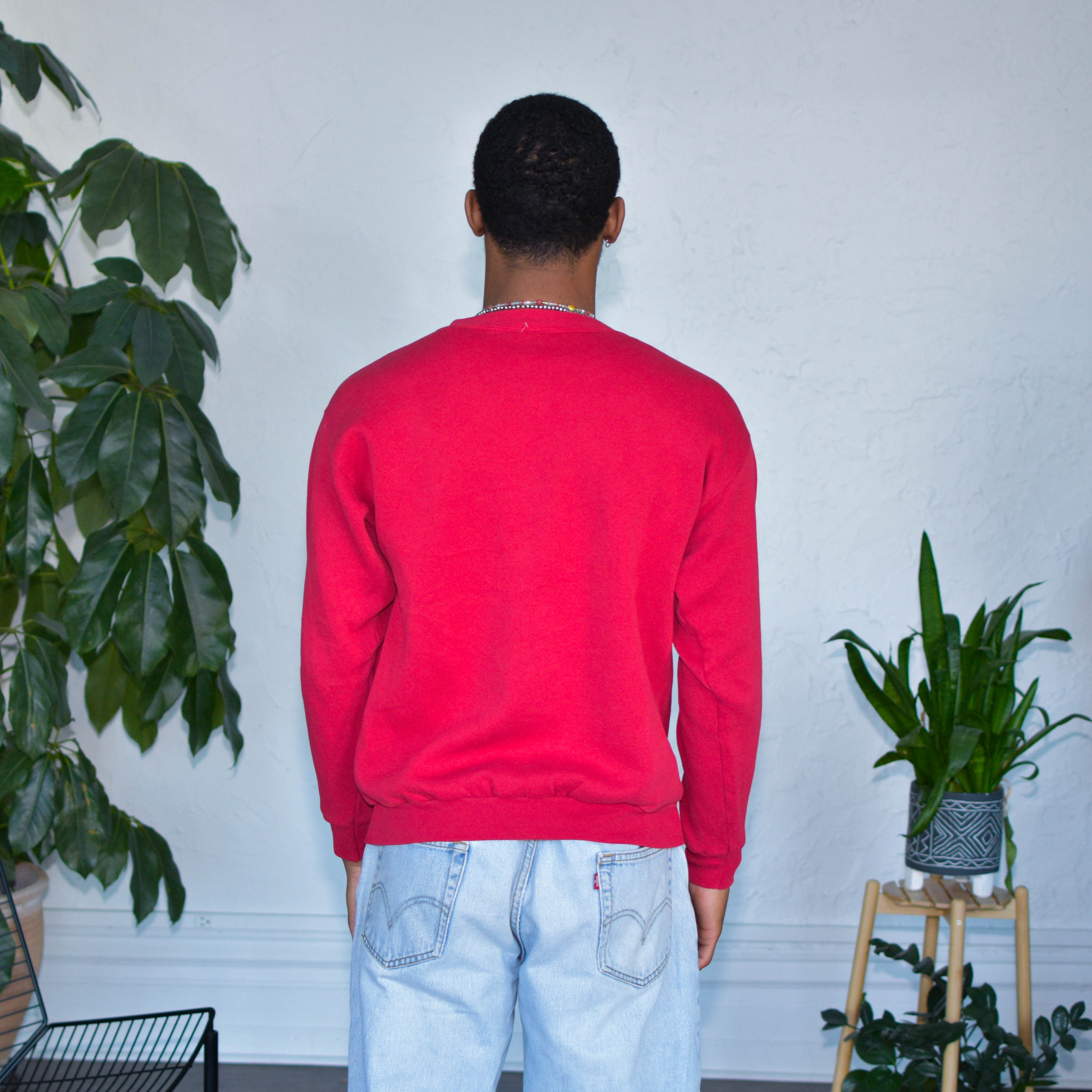 Vintage Kansas City Chiefs Embroidered Sweatshirt