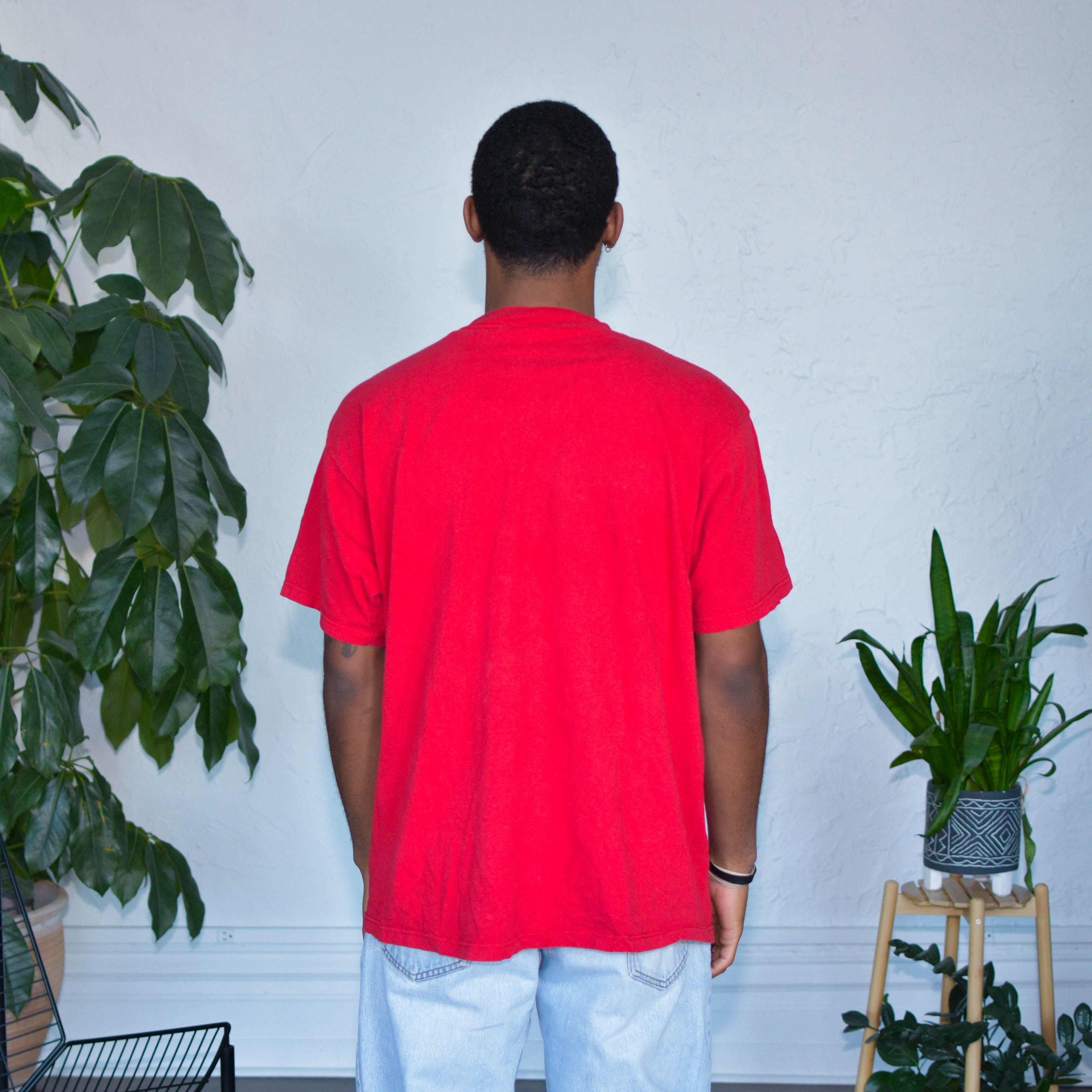 Vintage Kansas City Chiefs Red Graphic T-Shirt