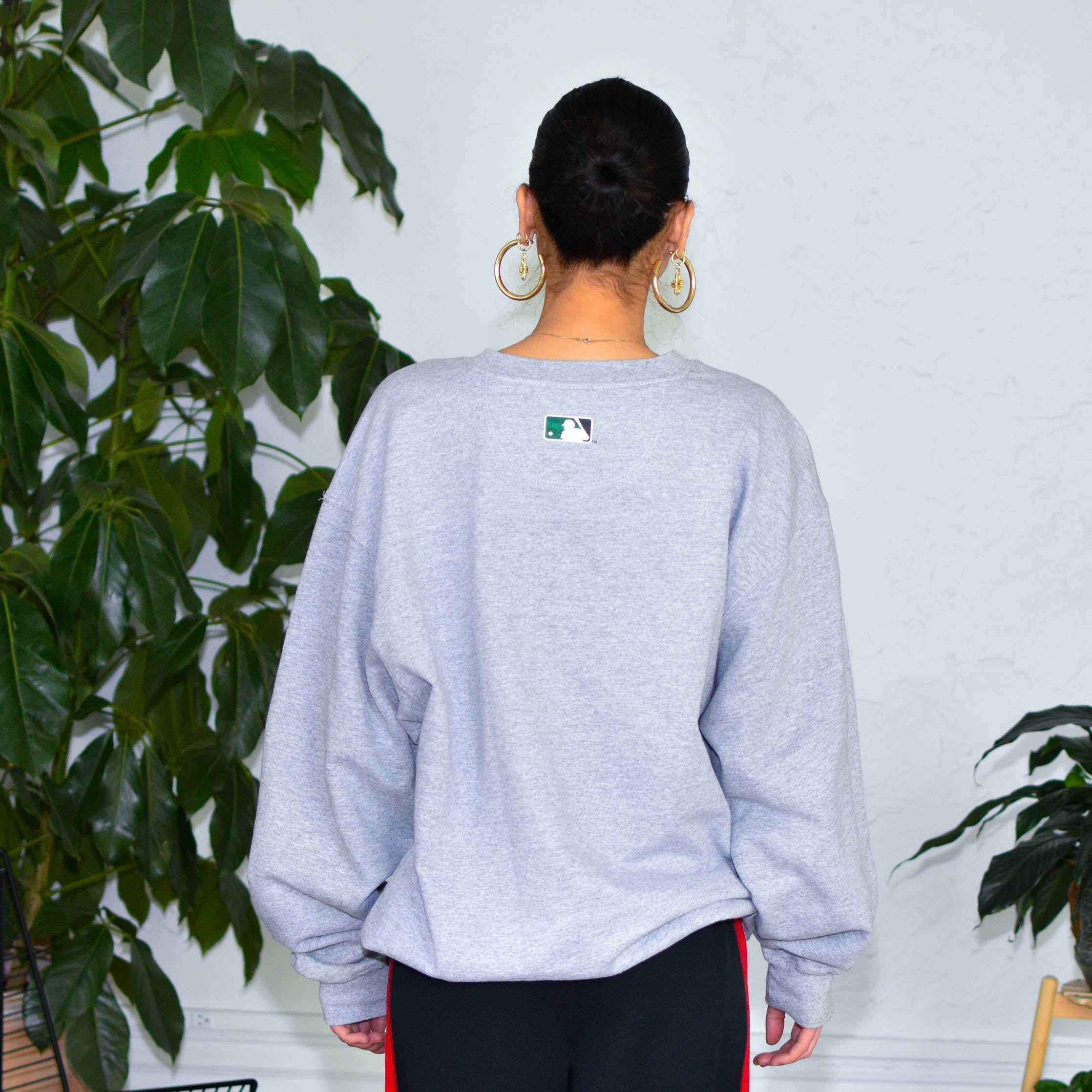 2003 Tampa Bay Rays Baseball Logo Crewneck