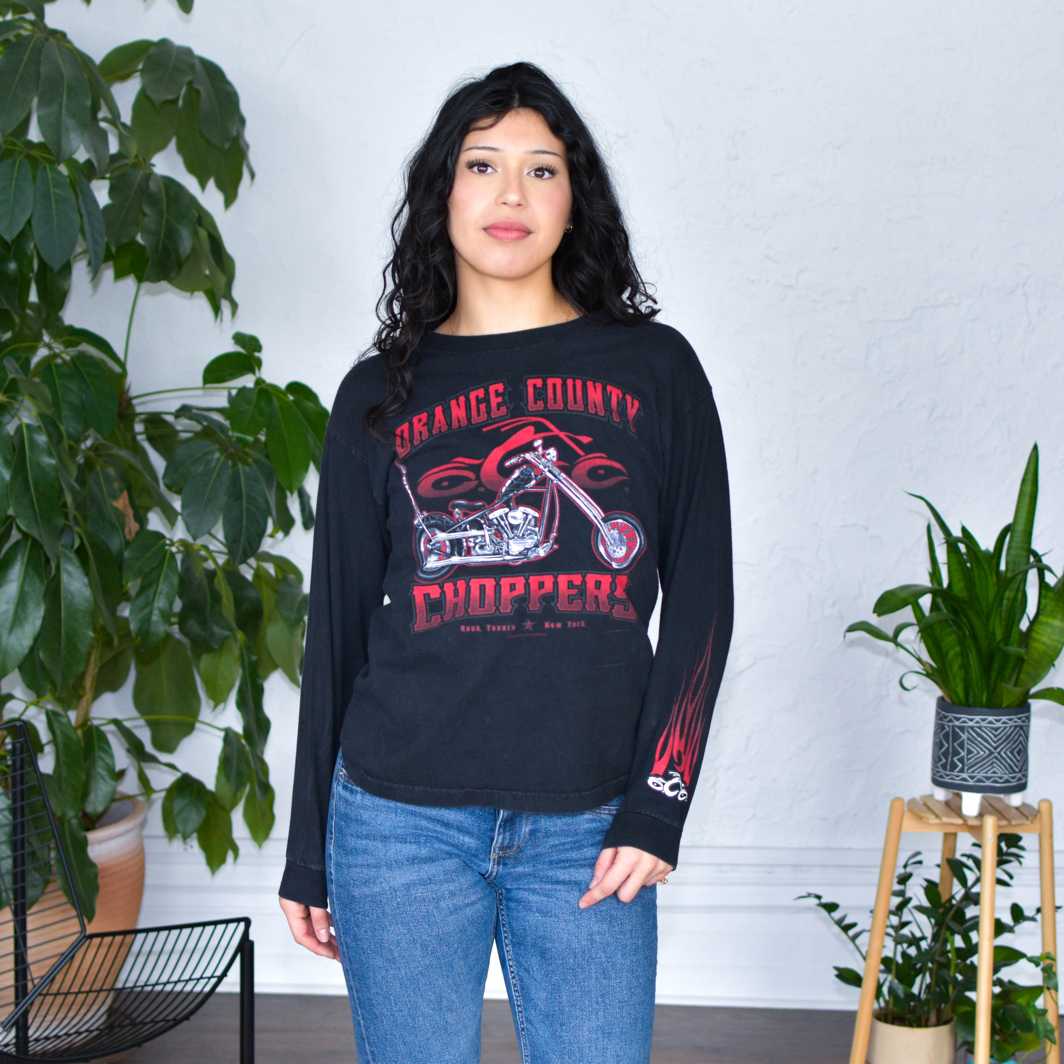 Vintage Orange County Chopper Long-sleeve T-Shirt