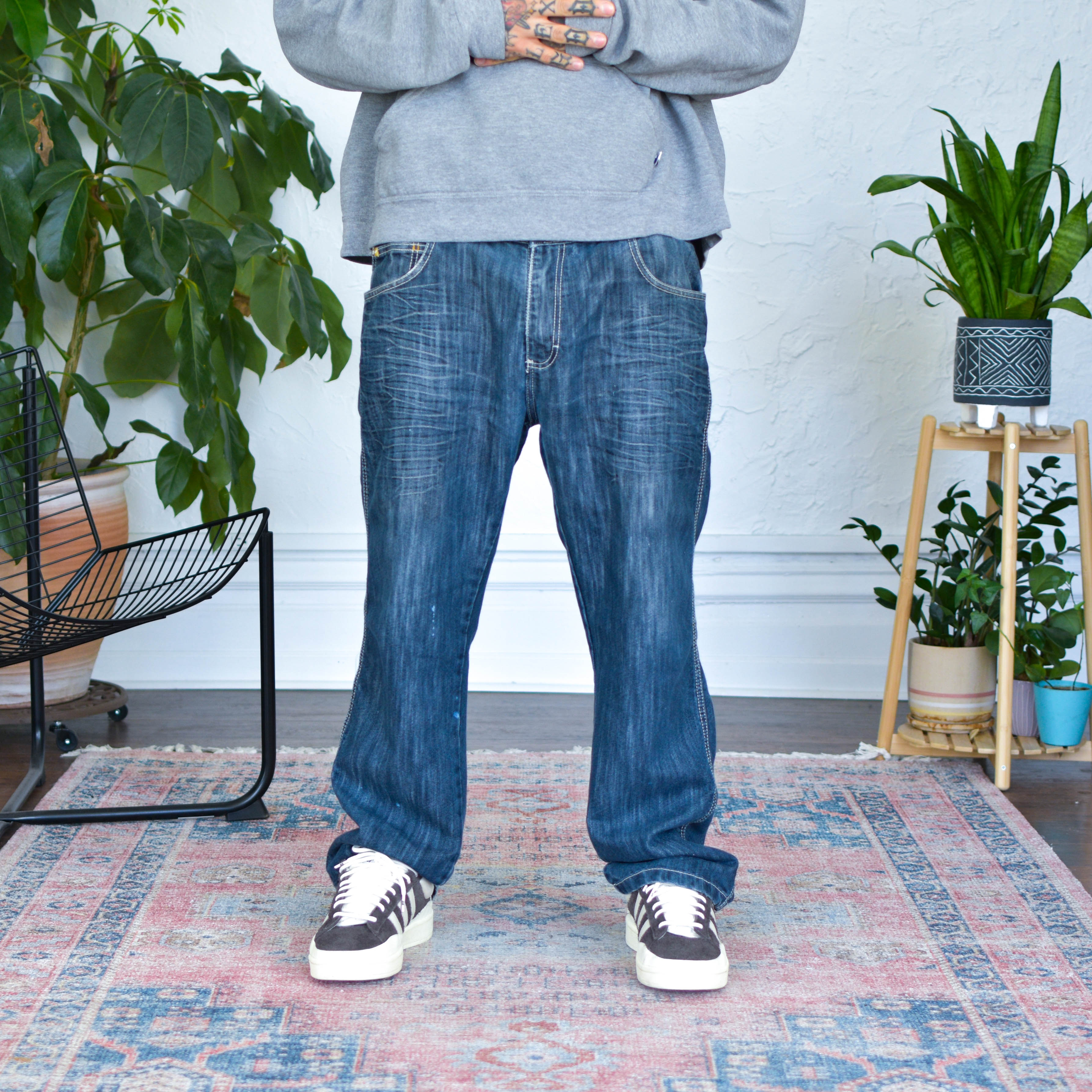 Vintage Y2K Southpole Distress Wash Regular Fit Jeans