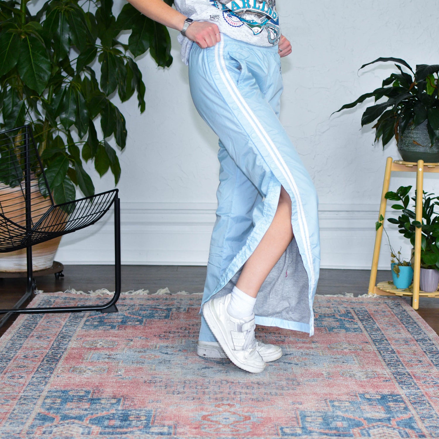 Y2k Polo Jeans Lined Tear Away Track Pants