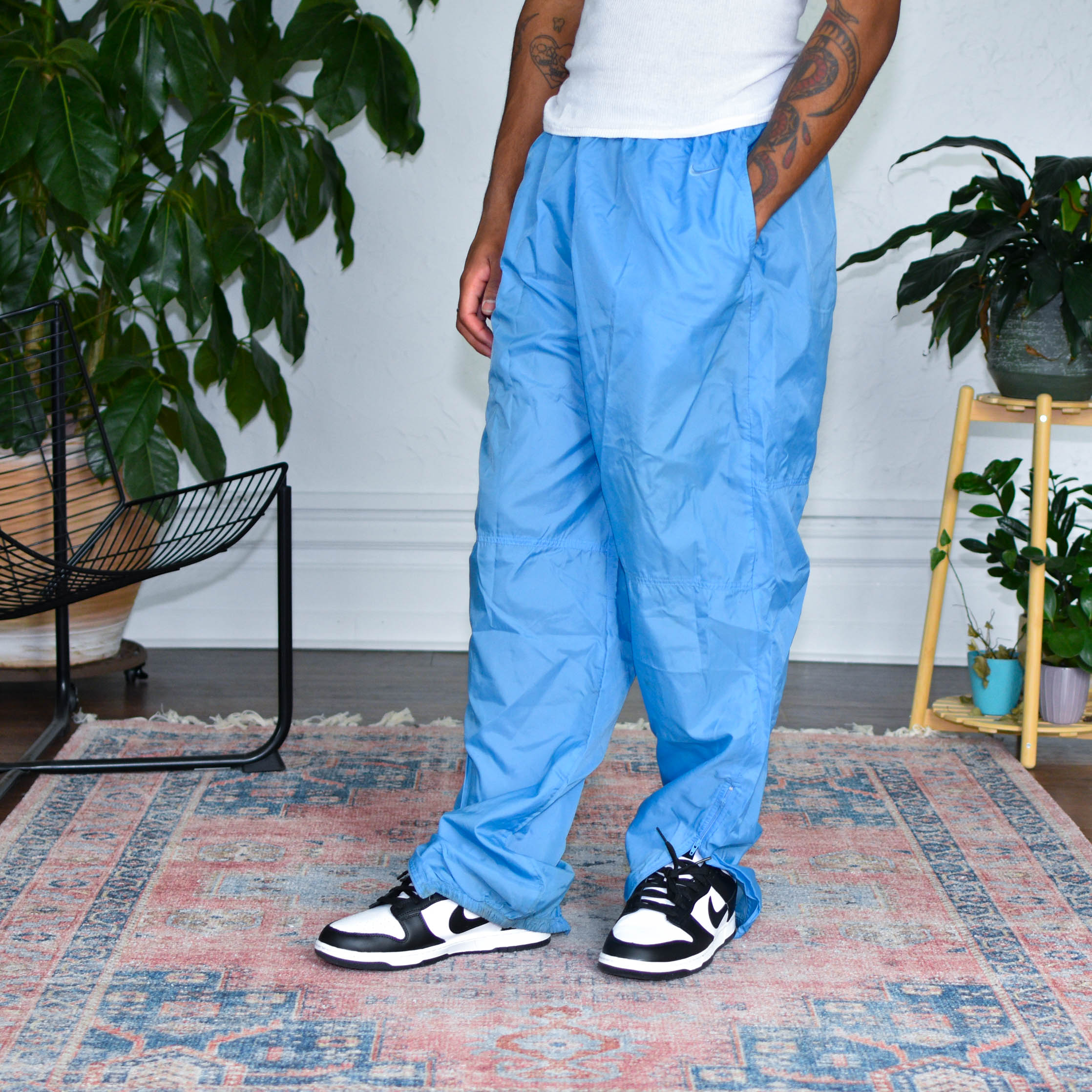 Vintage Nike Blue Track Pants