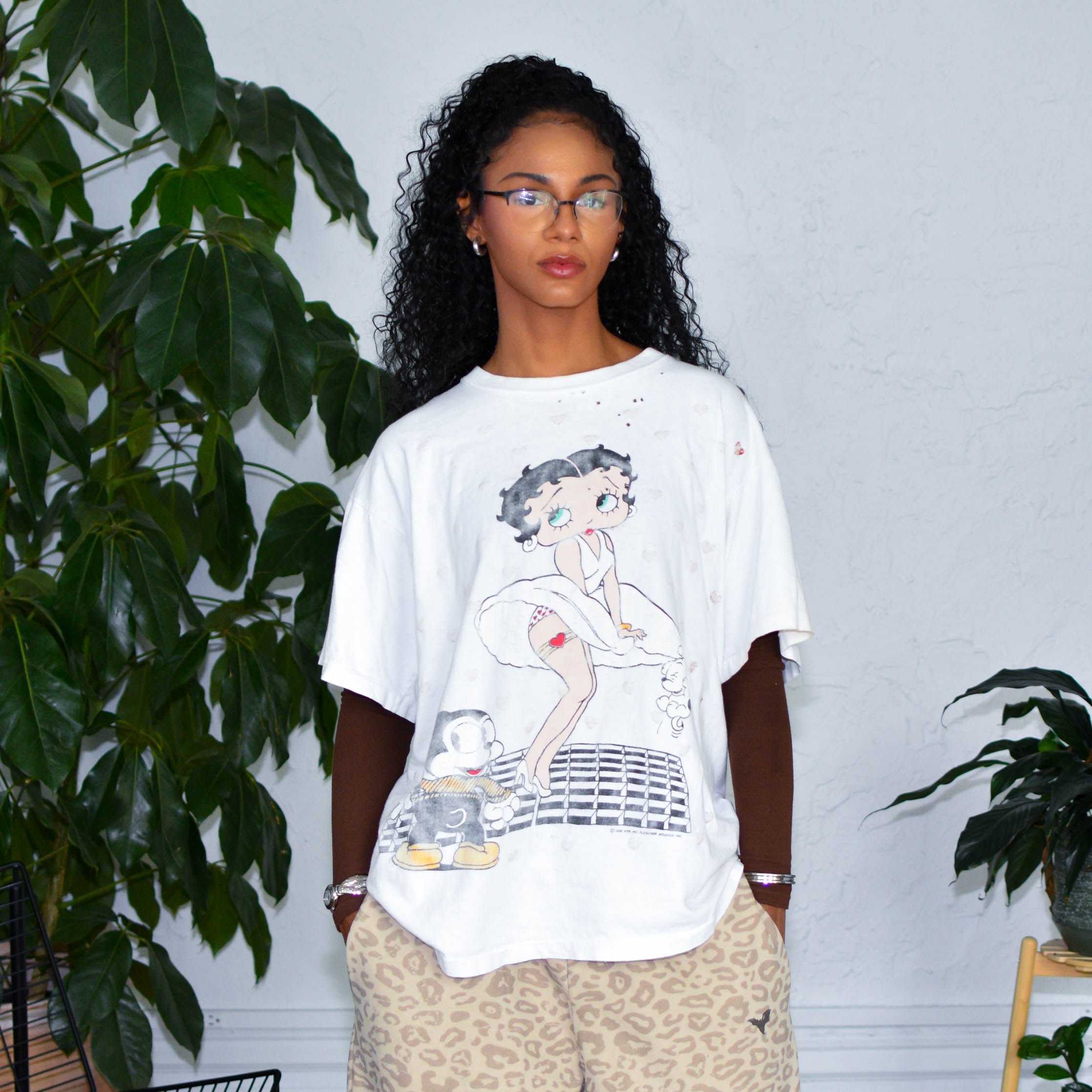 1992 Betty Boop Marylin Monroe Graphic T-Shirt