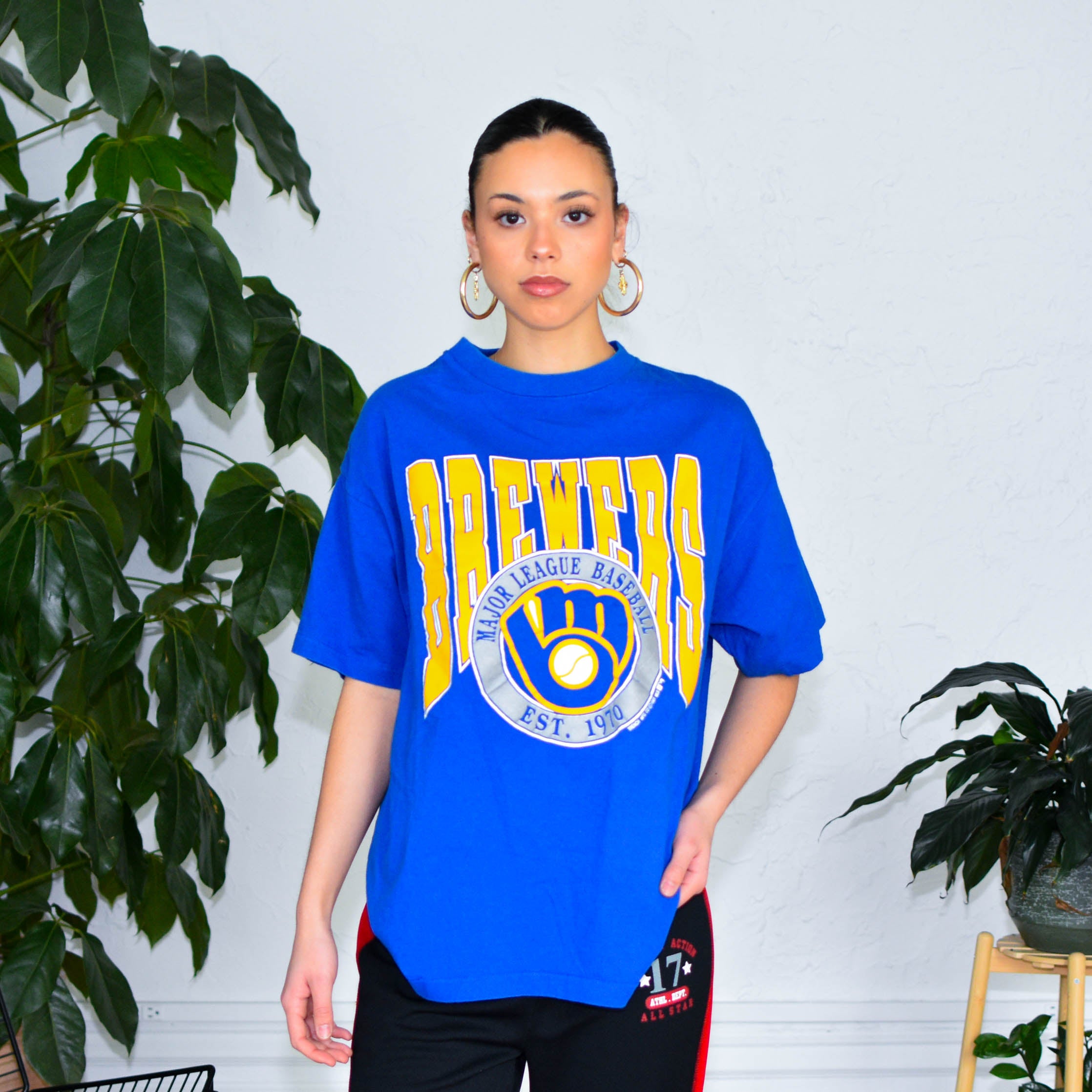 1991 Milwaukee Brewers MLB Graphic T-Shirt