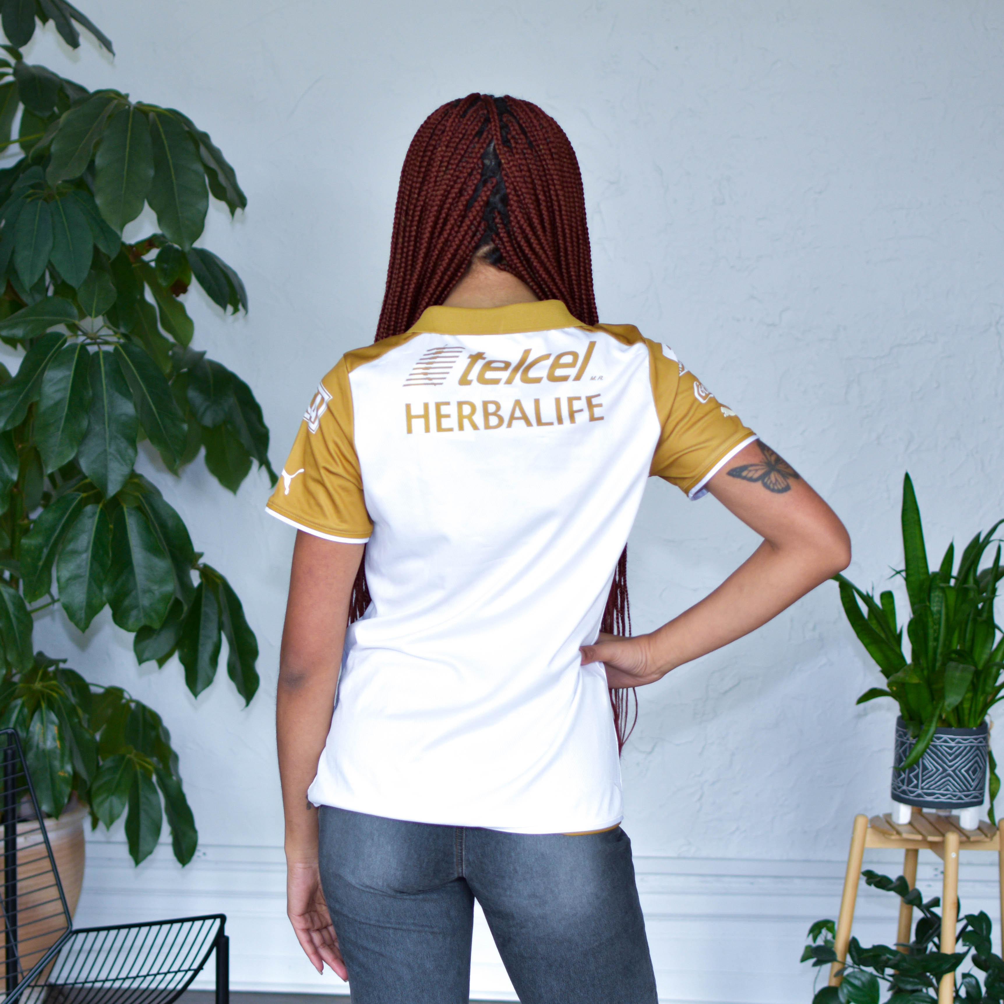 2012-13 Pumas UNAM Puma Femme Home Jersey