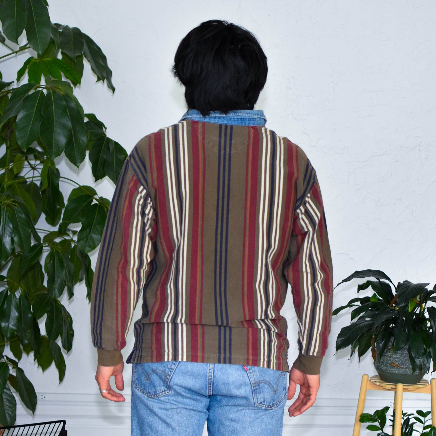 Vintage Chaps by Ralph Lauren Striped Polo