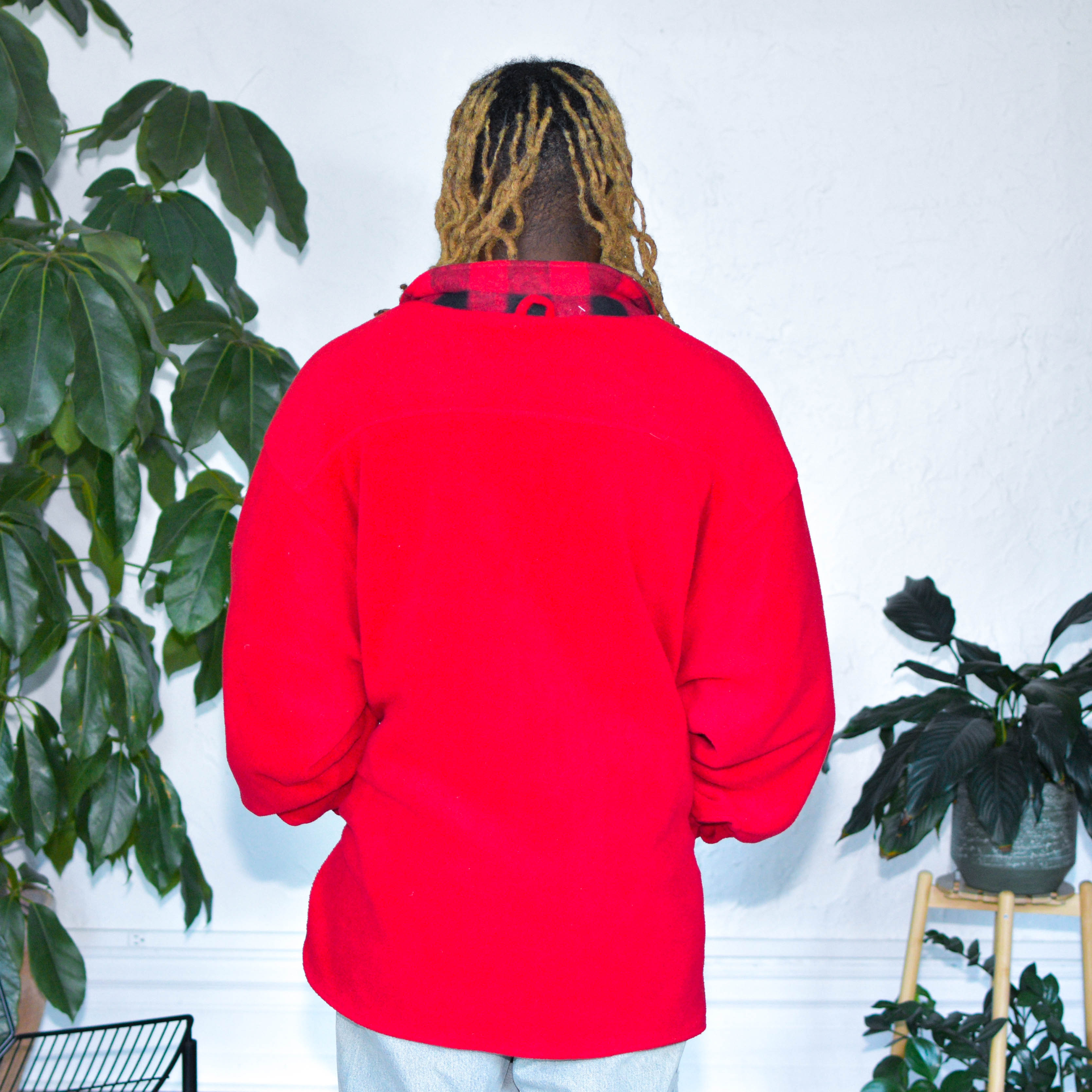 Vintage Reversable Marlboro Fleece Sweatshirt