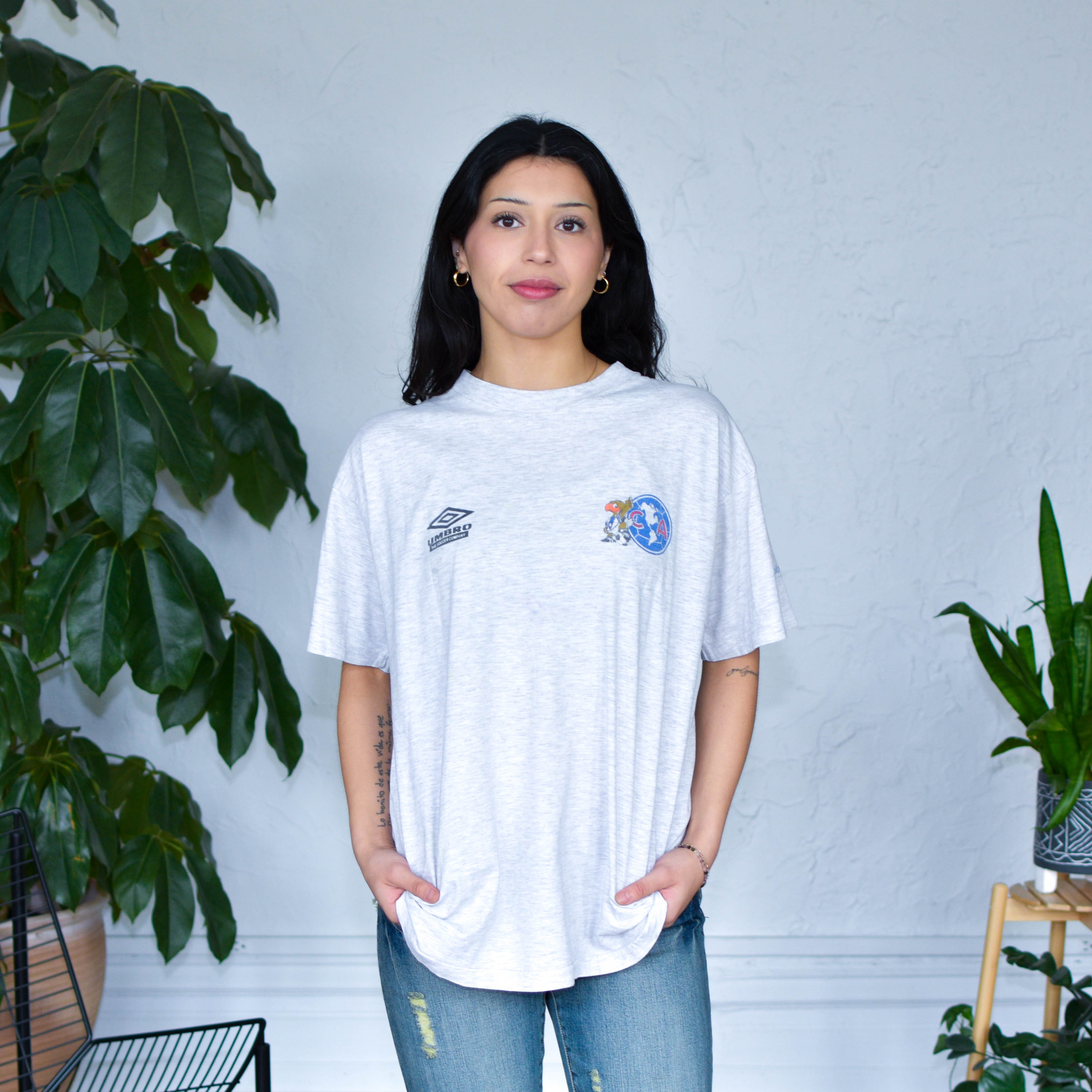 Vintage Club America Umbro Cartoon T-Shirt