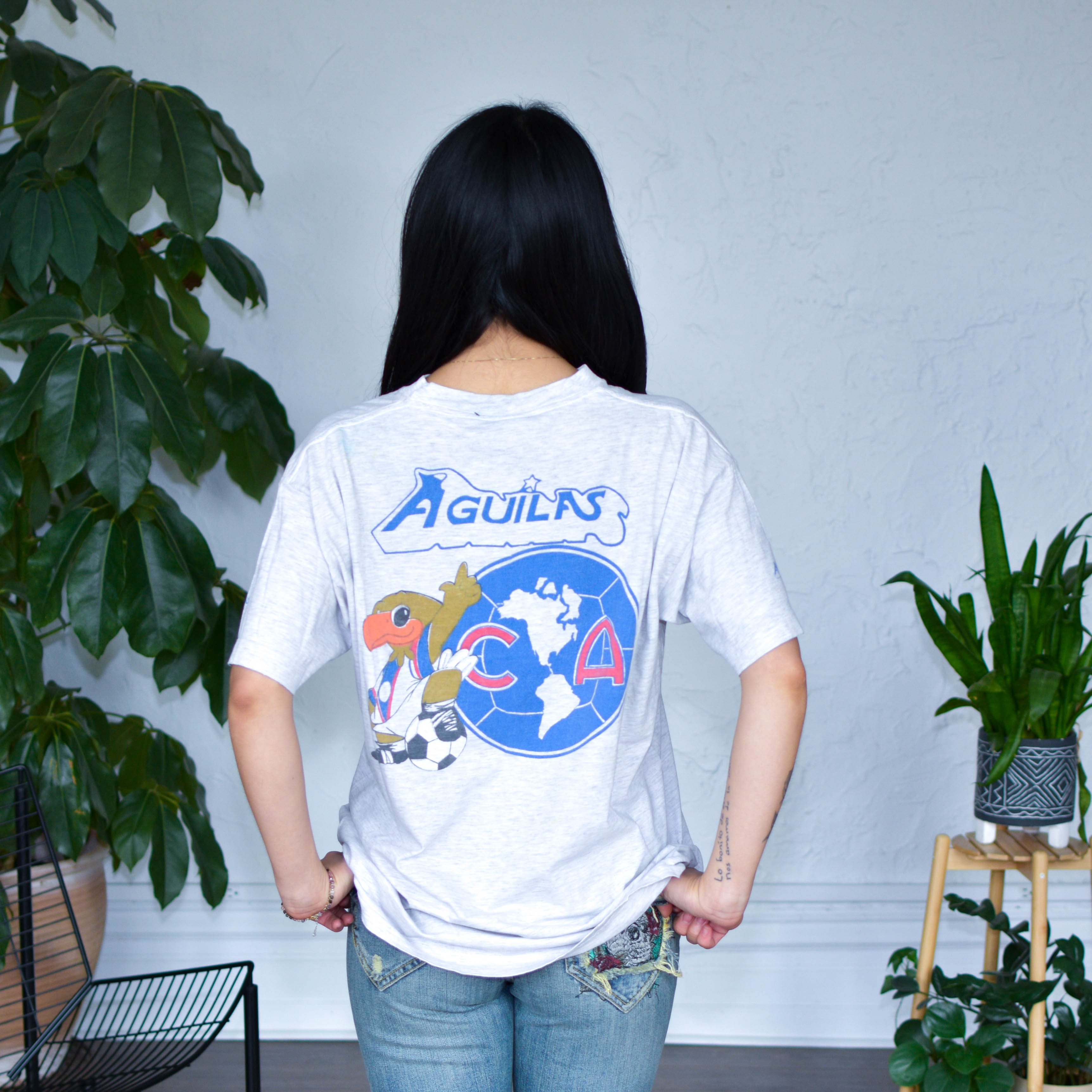 Vintage Club America Umbro Cartoon T-Shirt