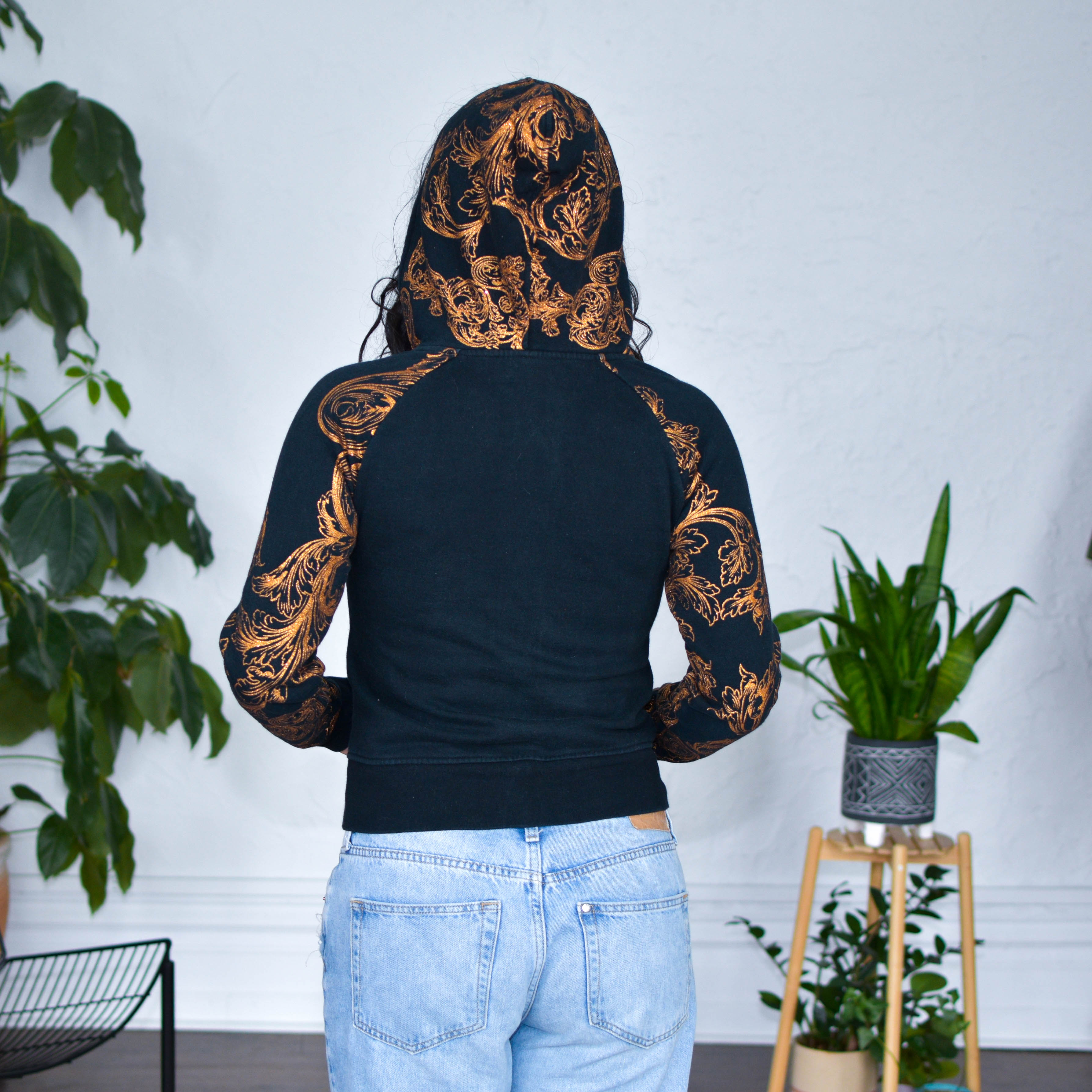 Y2K Avirex Femme Embroidered Hoodie