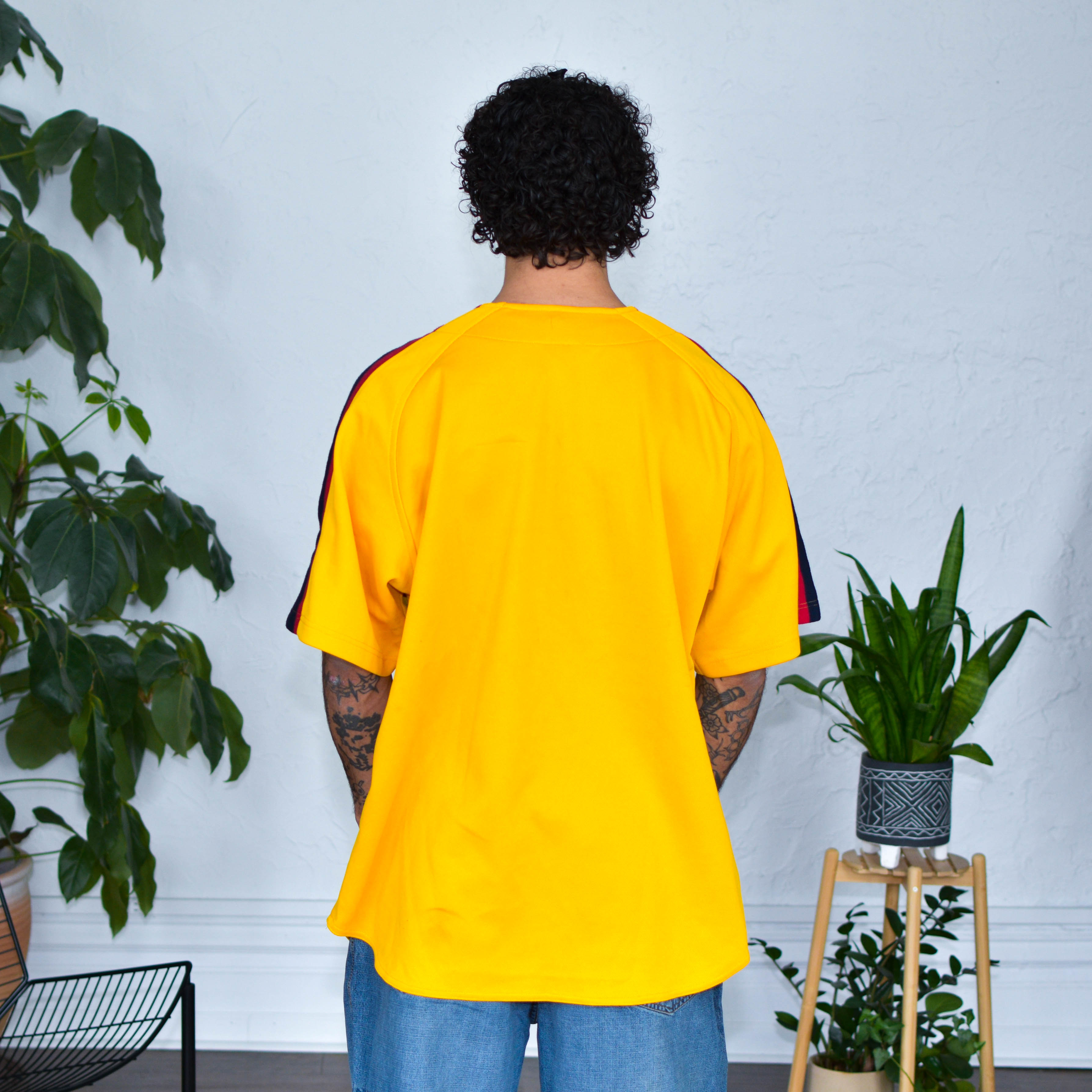 Y2K Karl Kani Oversized Baseball Jersey