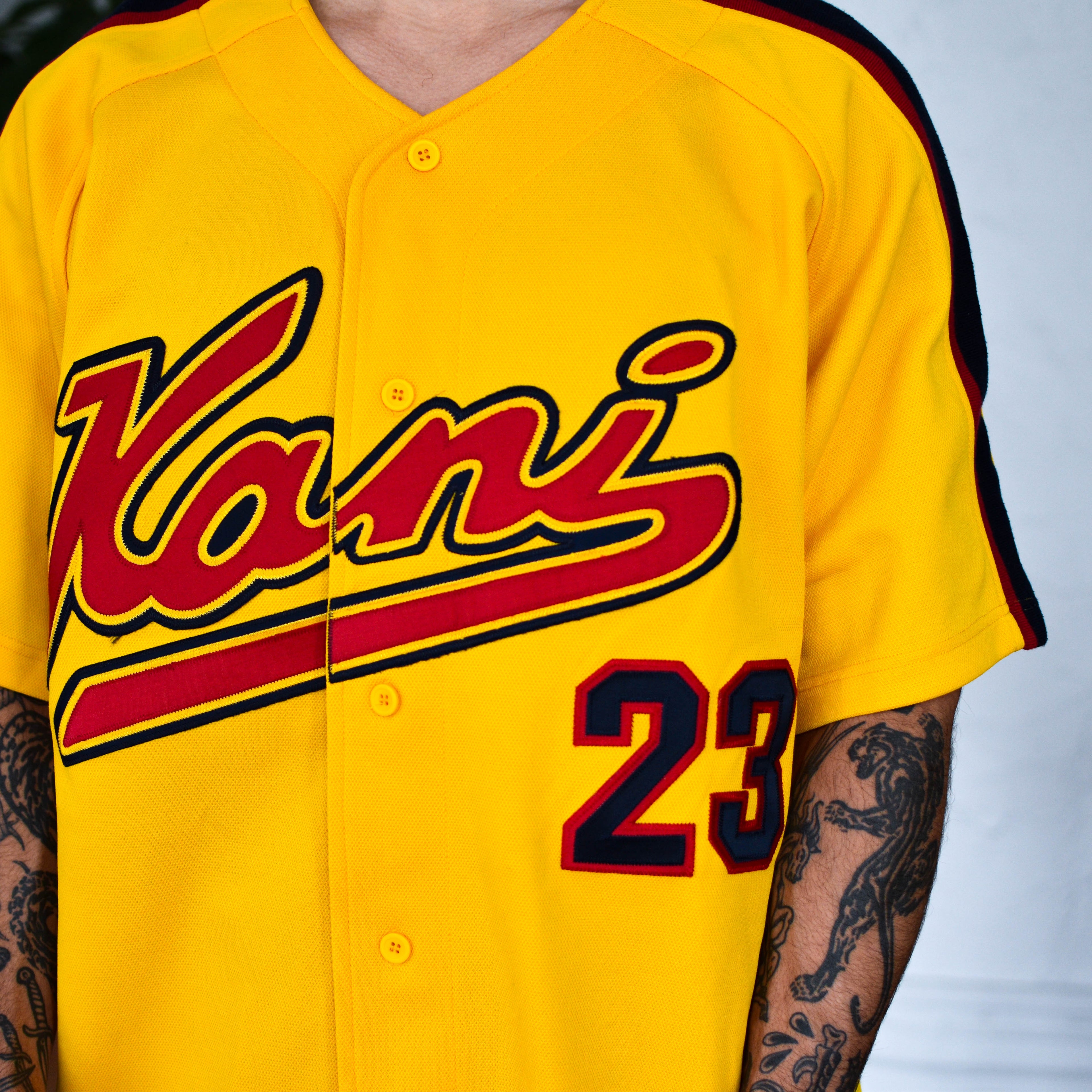 Y2K Karl Kani Oversized Baseball Jersey