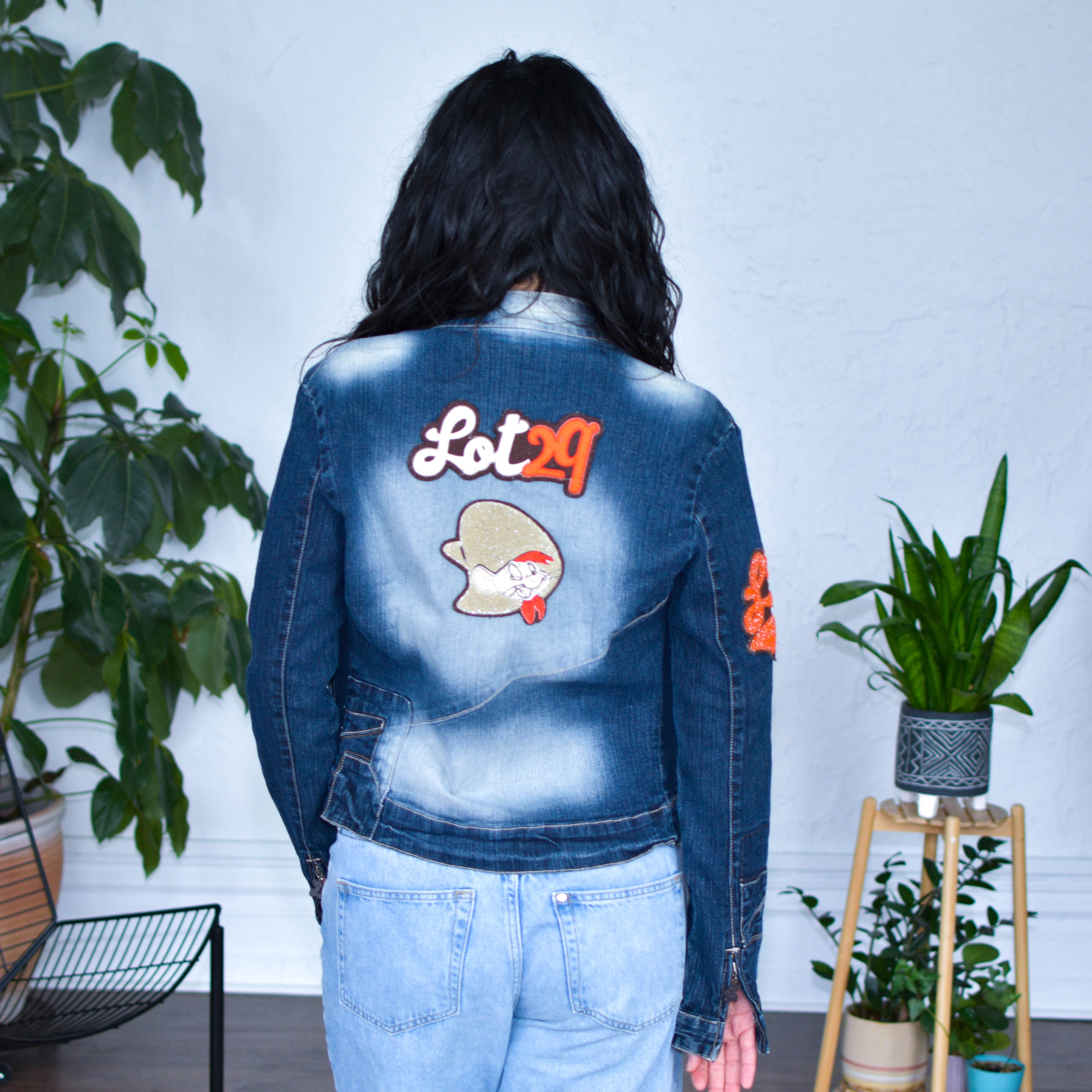 Vintage Y2K Lot29 Speedy Gonzales Denim Jacket