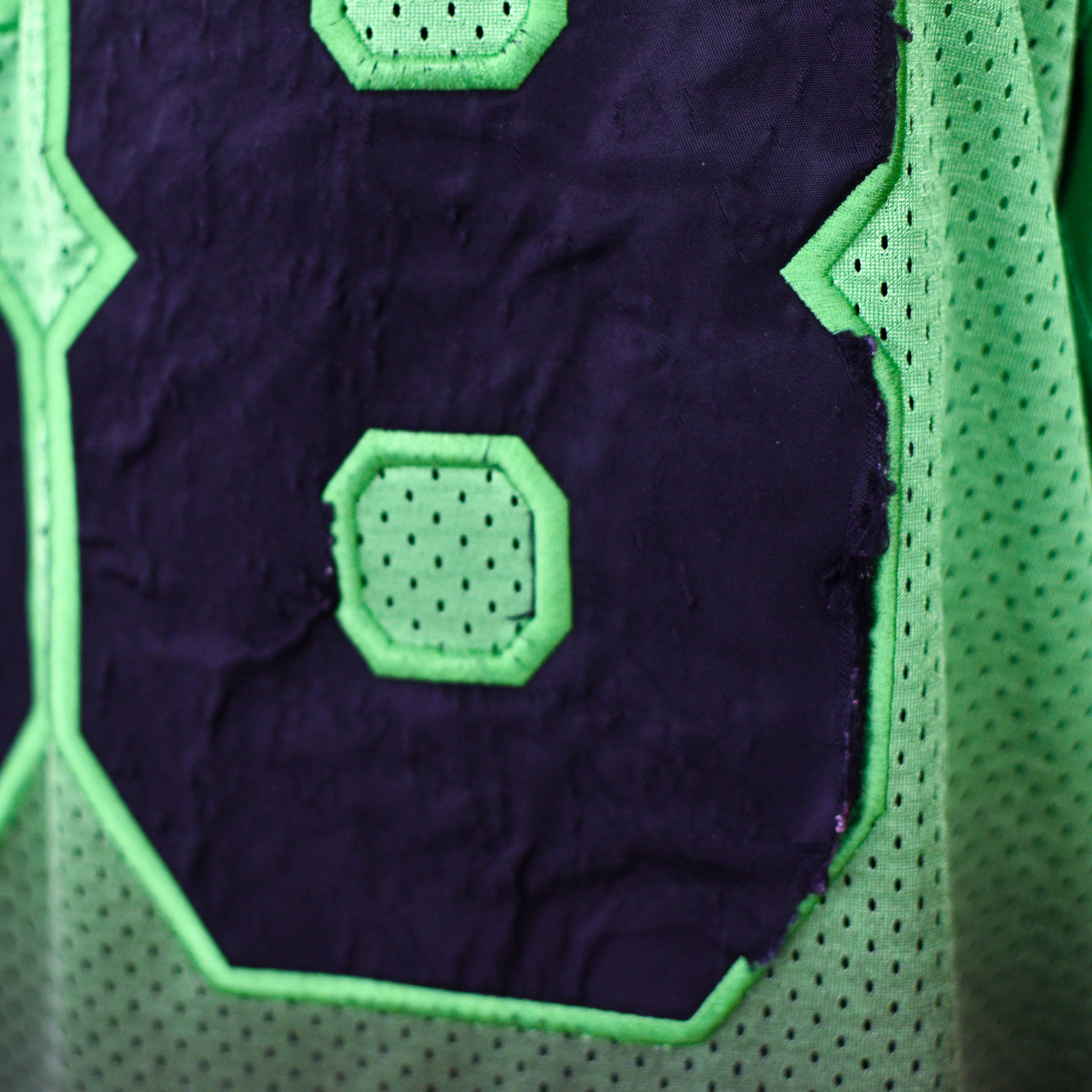 Y2K Arctic Cat Green Football Jersey
