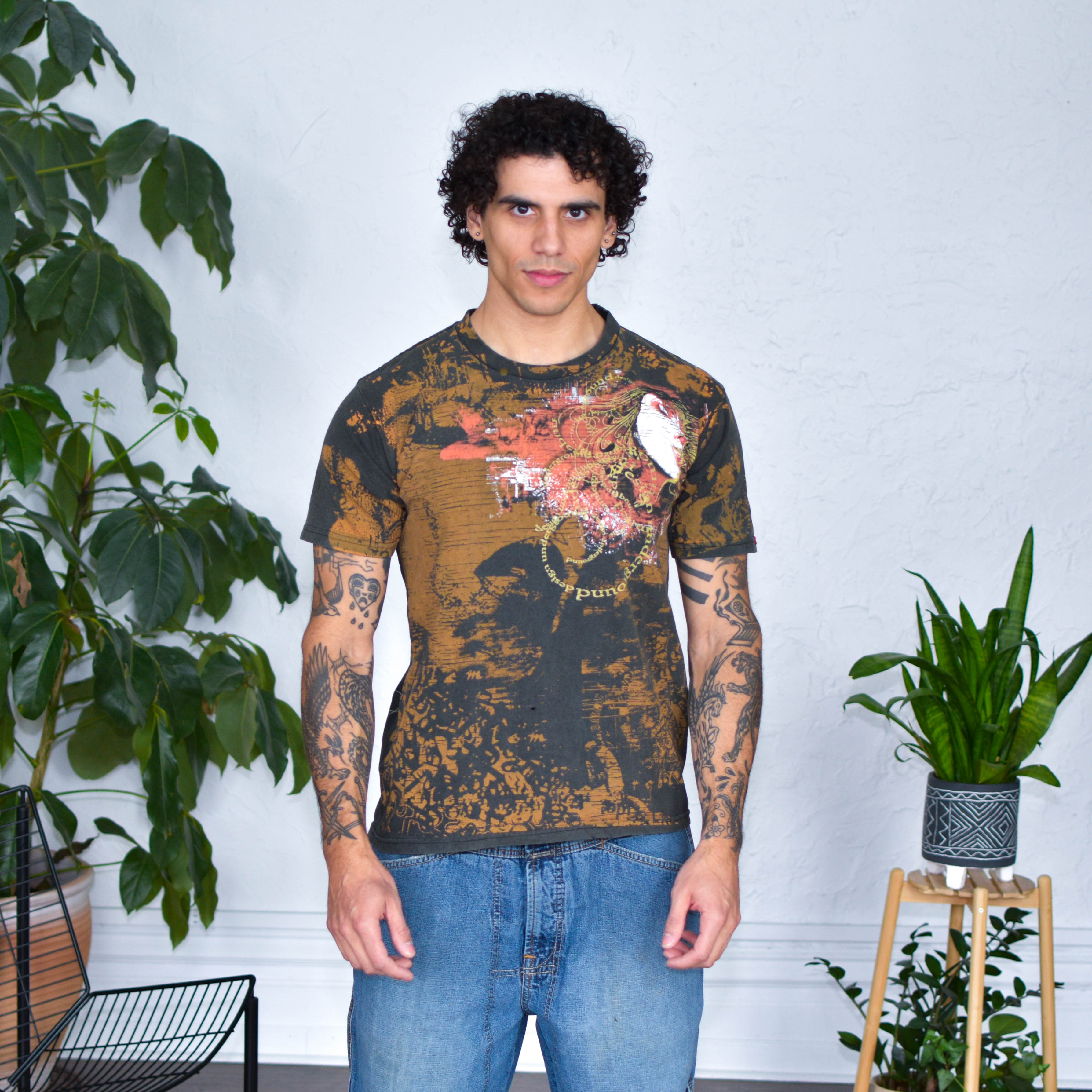 Y2K No Problem AOP Graphic T-Shirt