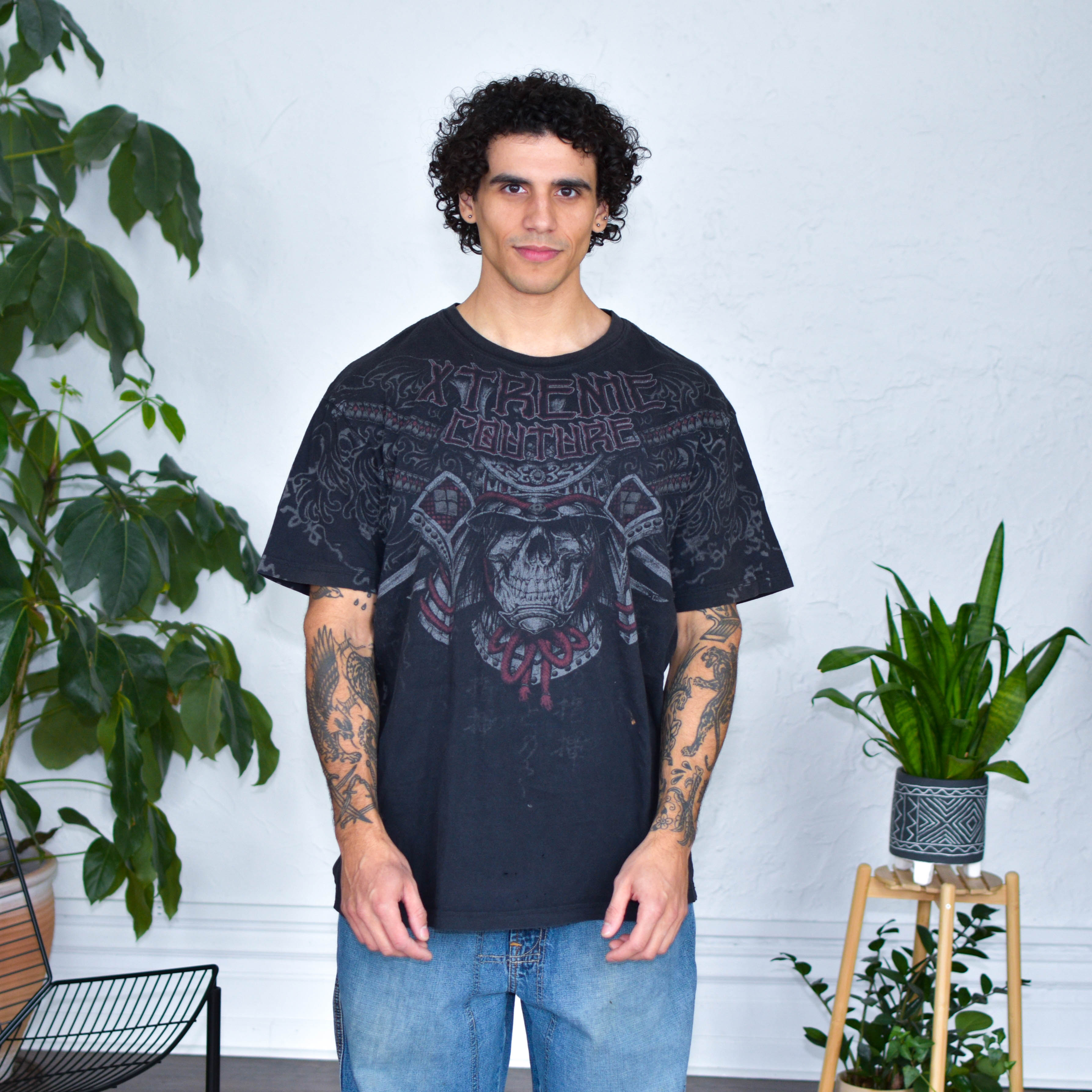 Y2K Extreme Couture Samurai T-Shirt