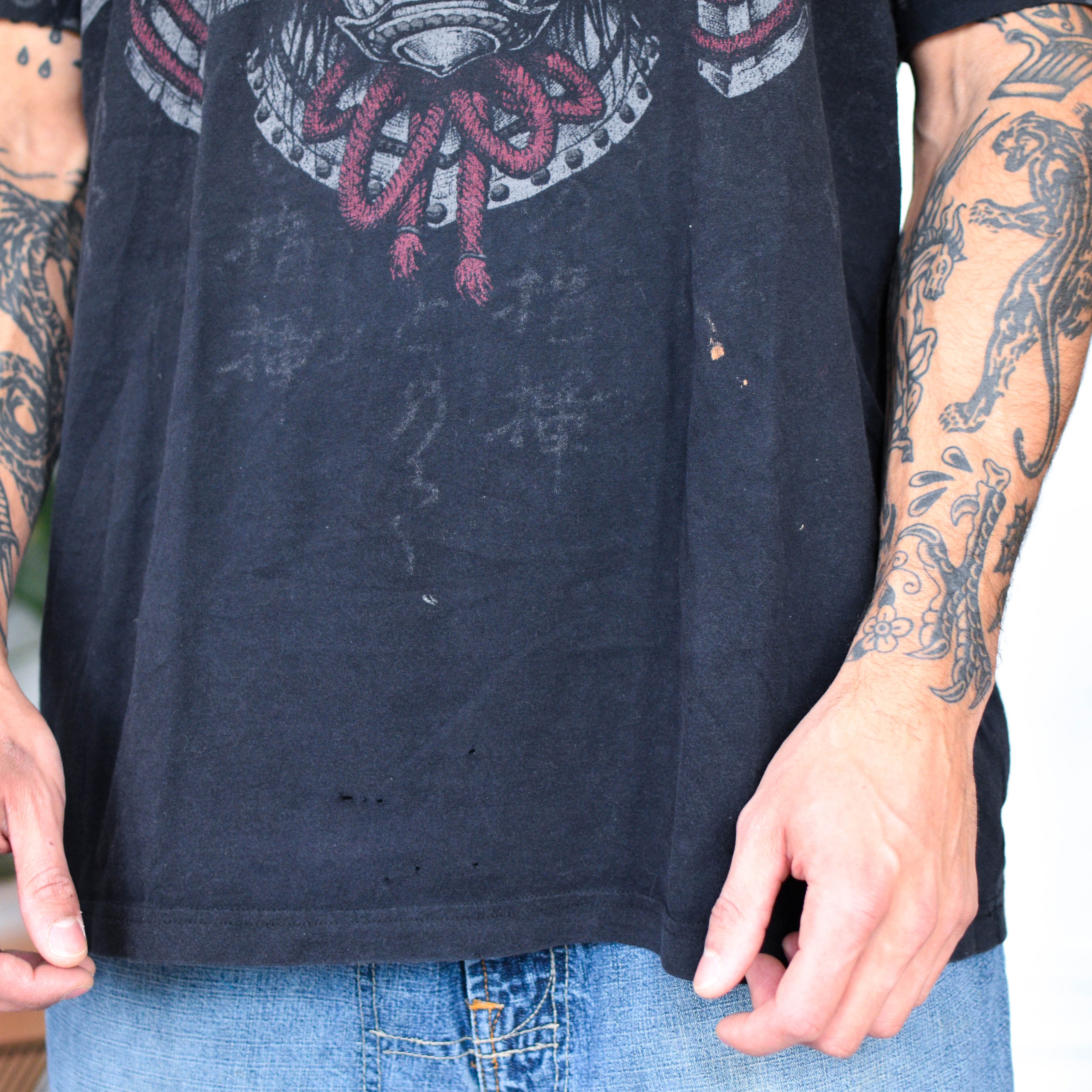 Y2K Extreme Couture Samurai T-Shirt