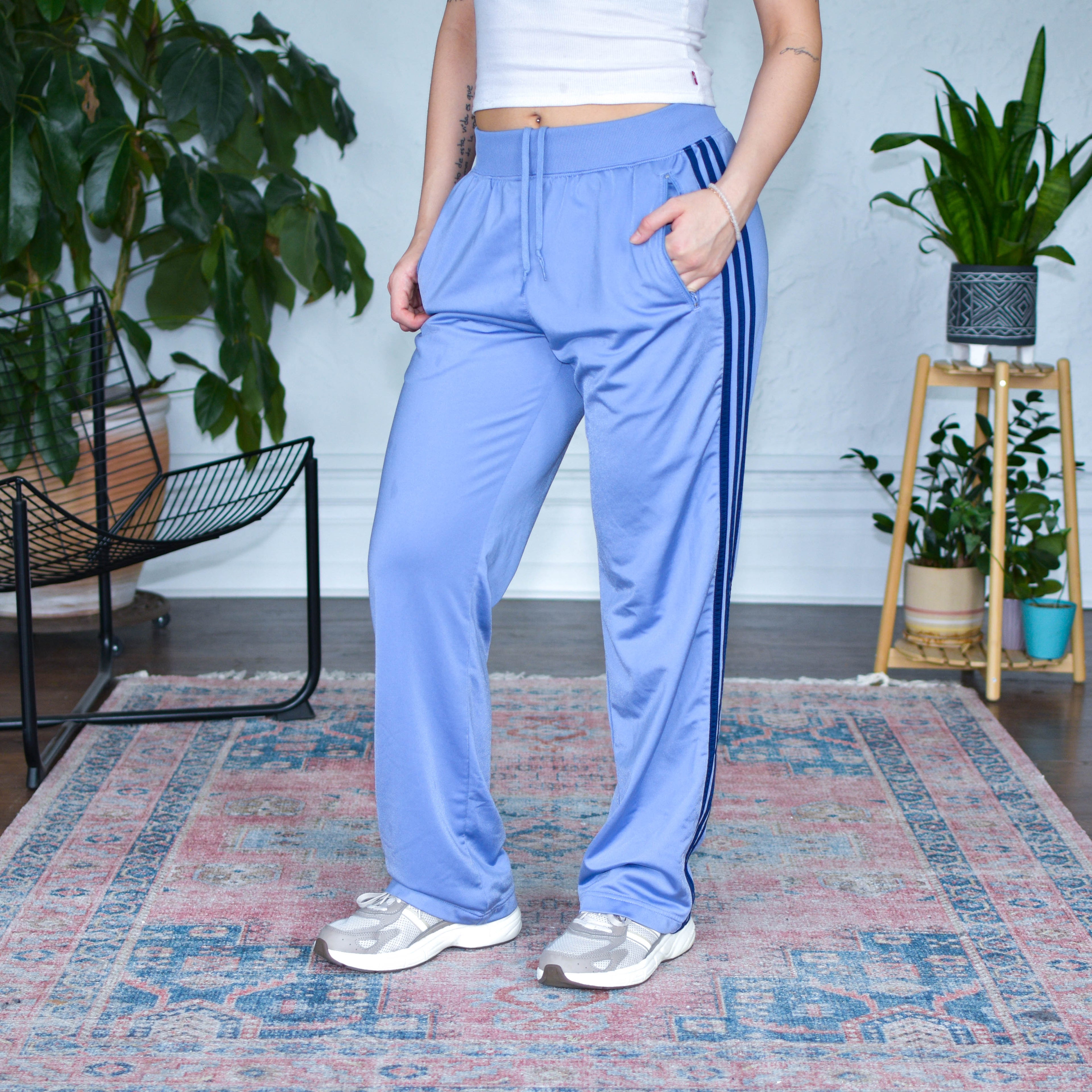 Vintage Y2K Adidas Femme Lavender Track Pants