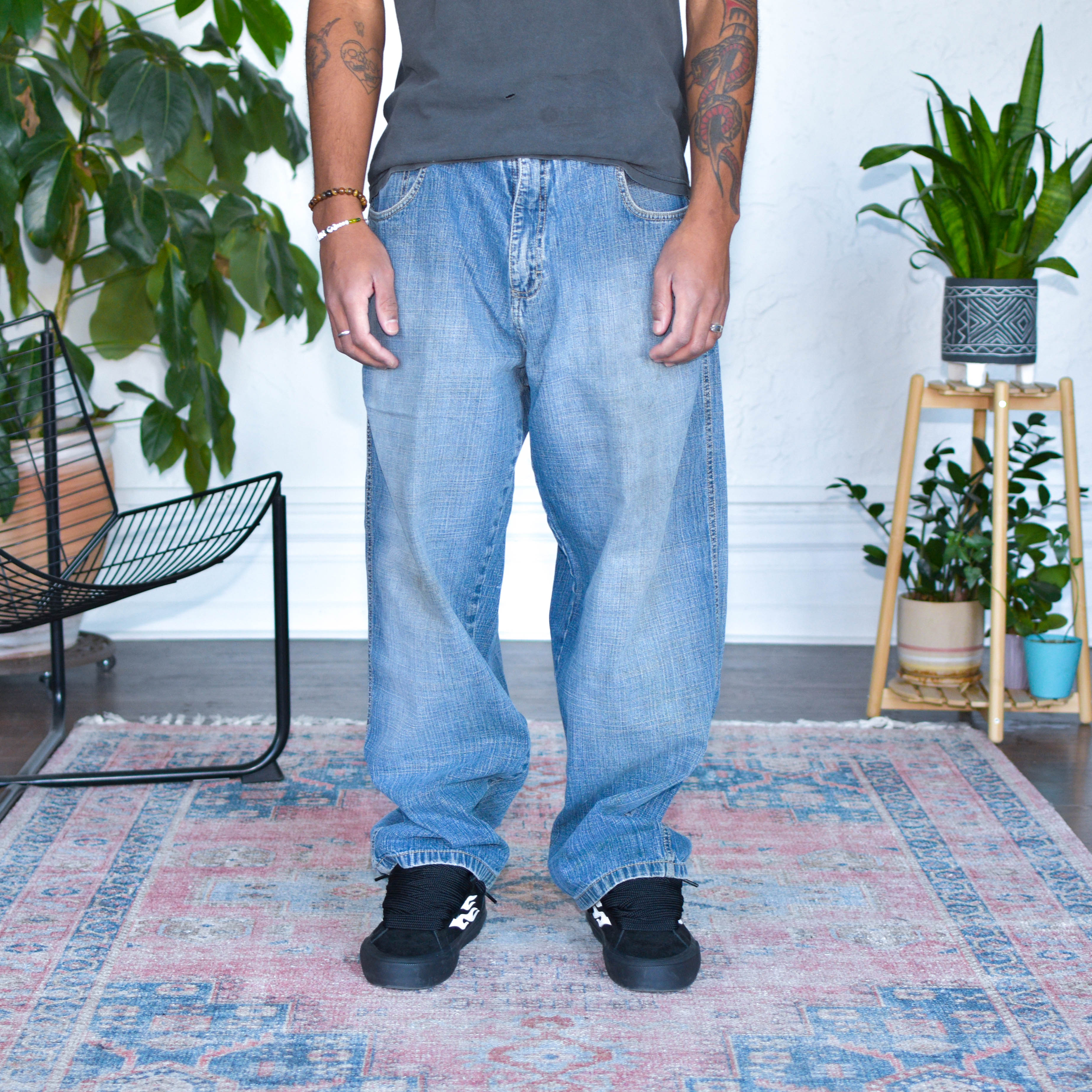 Vintage Y2K Southpole Distressed Light Wash Jeans