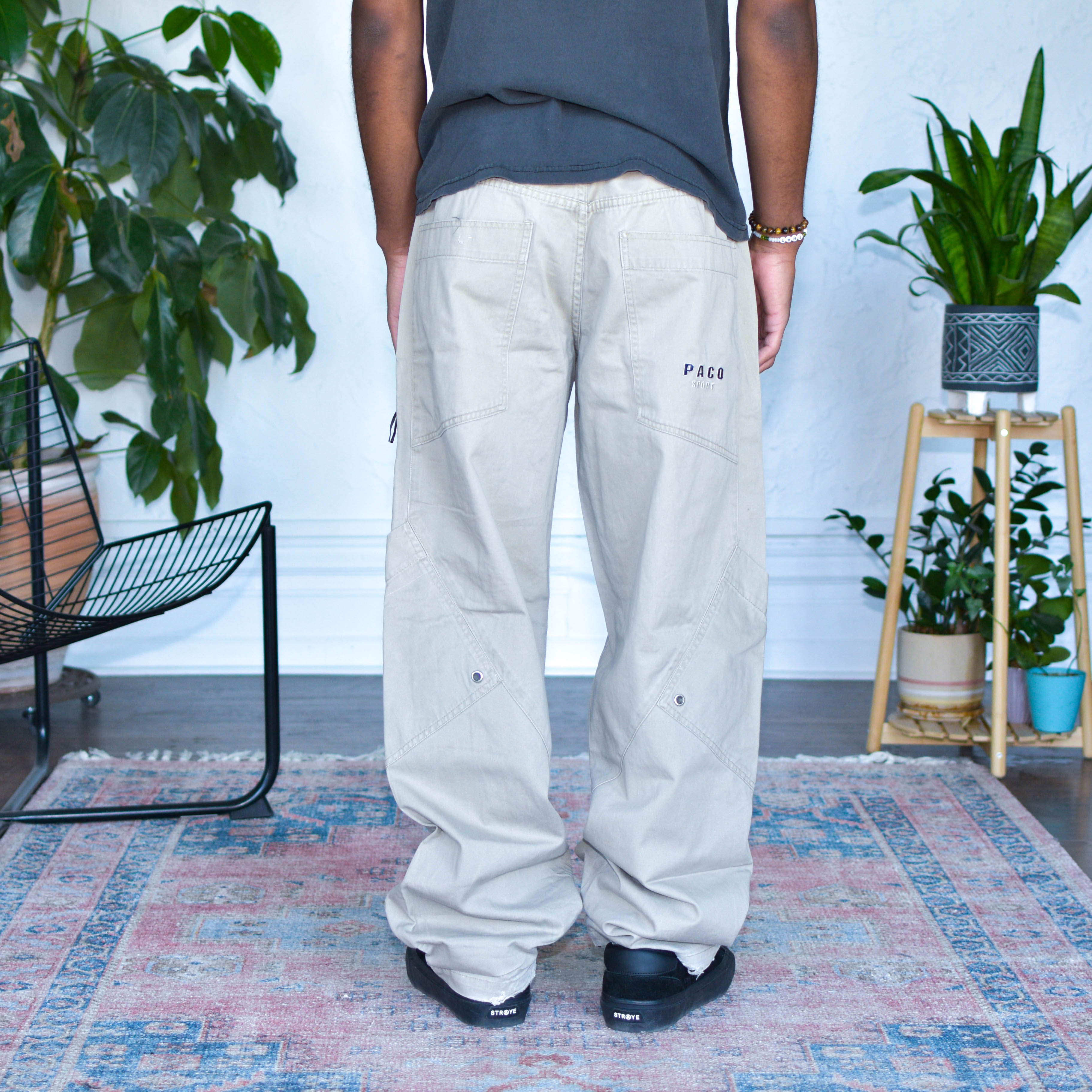 Vintage Y2K Paco Sport Oversized Khaki Pants