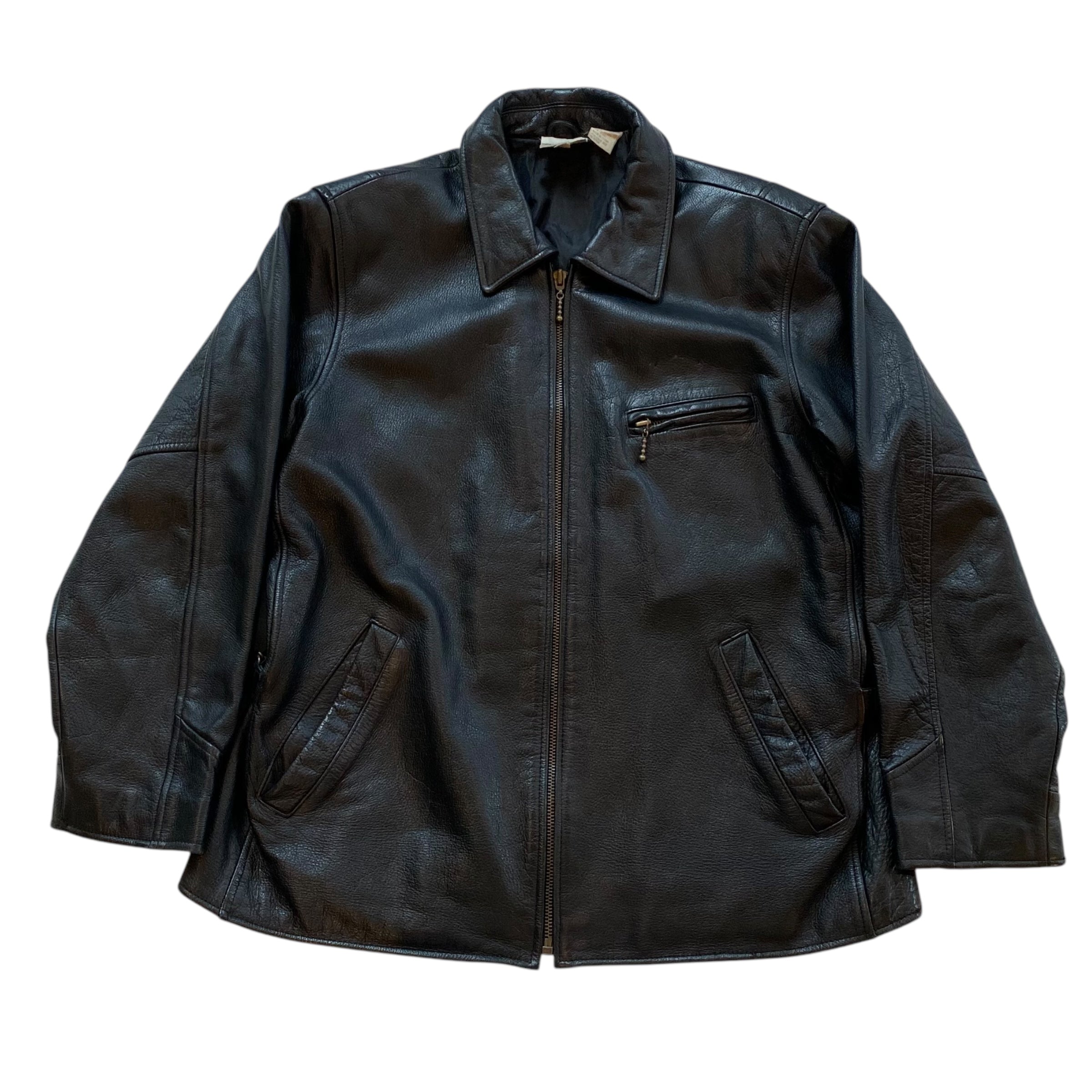 Vintage 90s Newport News Femme Leather Jacket